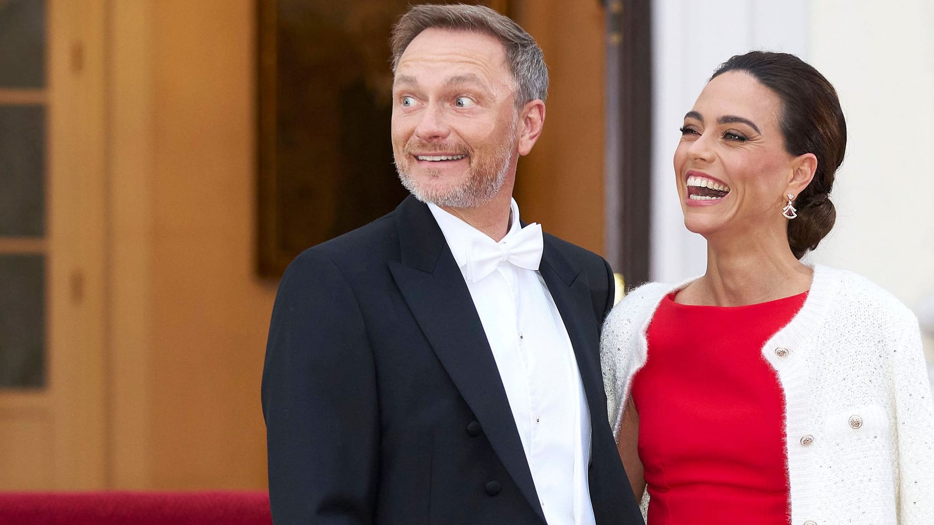 Christian Lindner mit Ehefrau Franca Lehfeldt: Die beiden erwarten im Februar 2025 ein Kind.