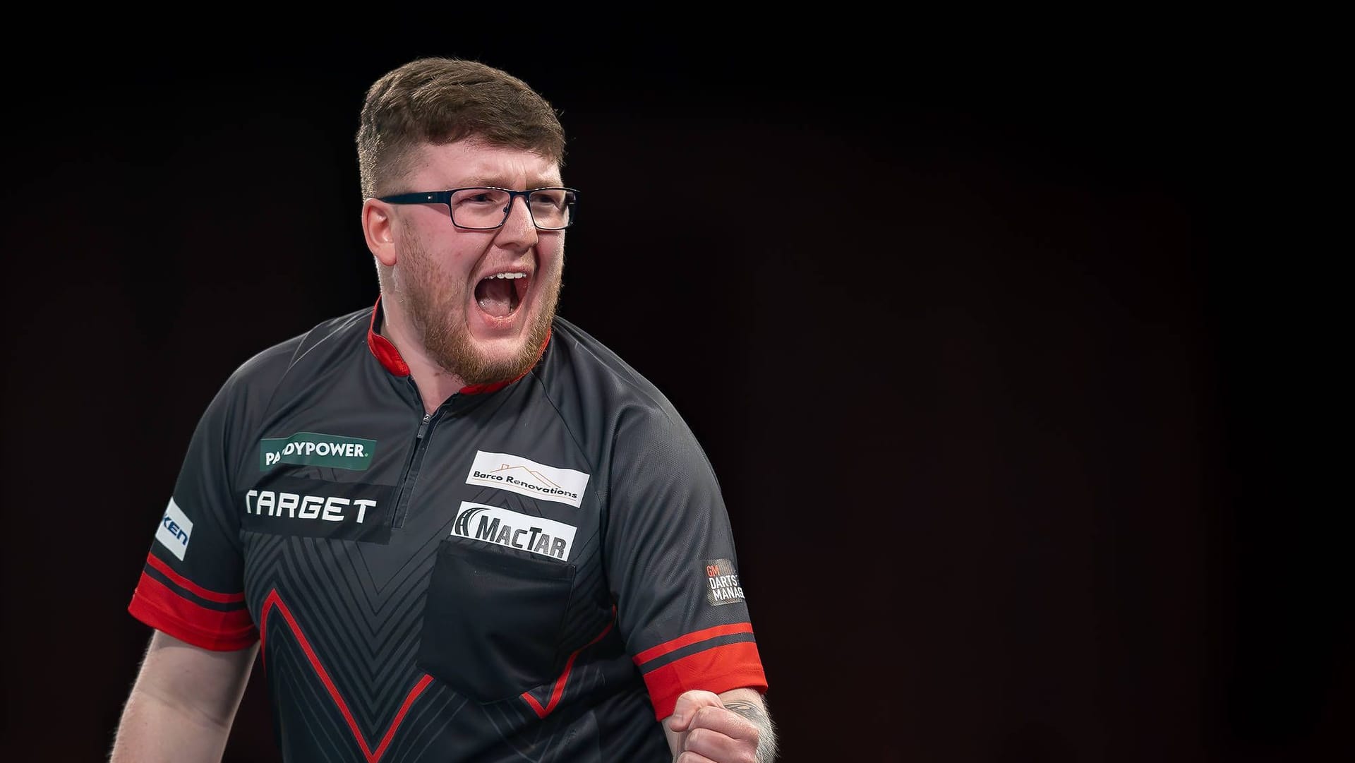 Keane Barry: Er steht in der zweiten Runde der Darts-WM.