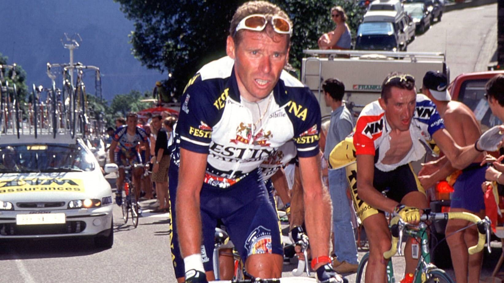 Pascal Hervé auf der Tour de France 1997: Der Franzose war zwischen 1994 und 2001 Profi.