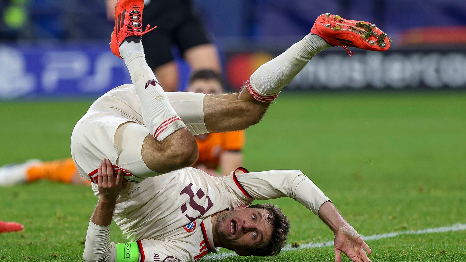 Thomas Müller: Der Vizekapitän erzielte in seiner 16. Champions-League-Saison in Folge ein Tor.