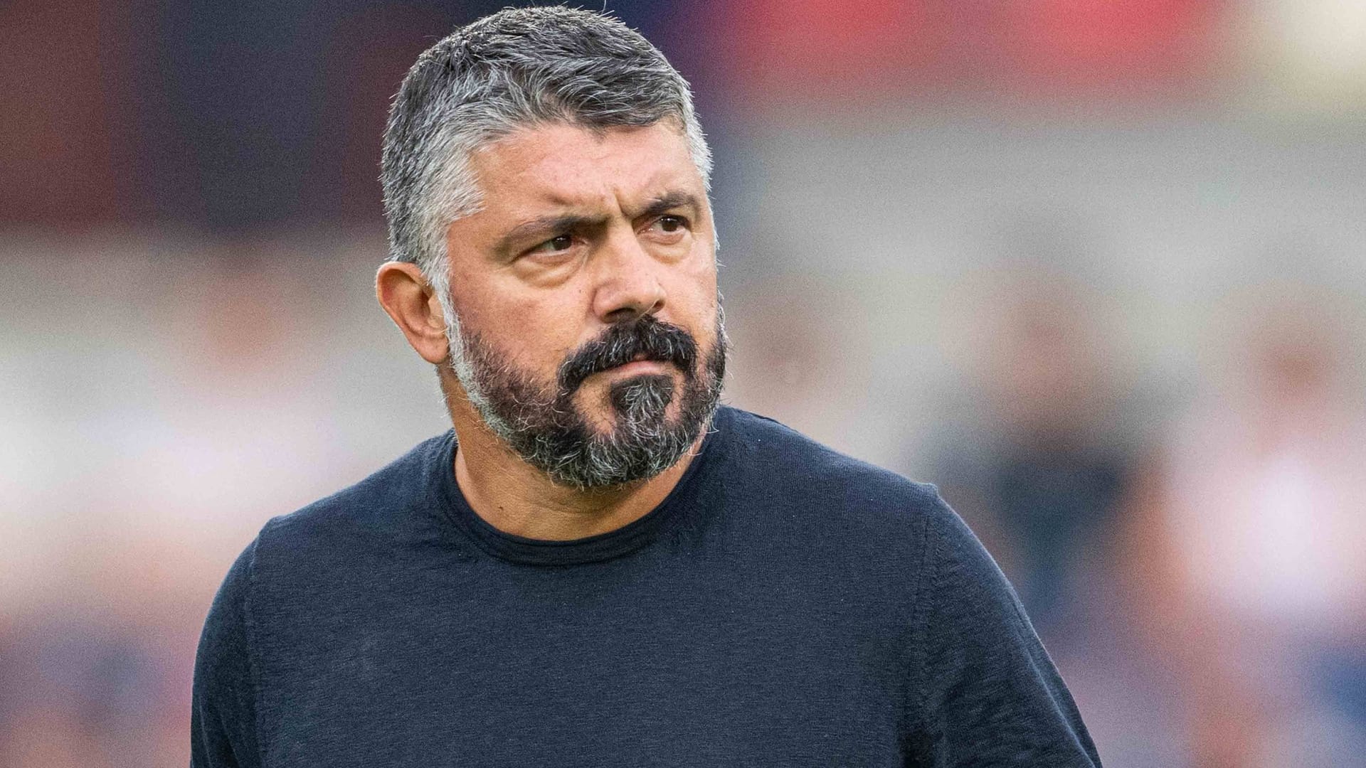 Gennaro Gattuso mit dem Vollbart: So kennt man den italienischen Trainer eigentlich.