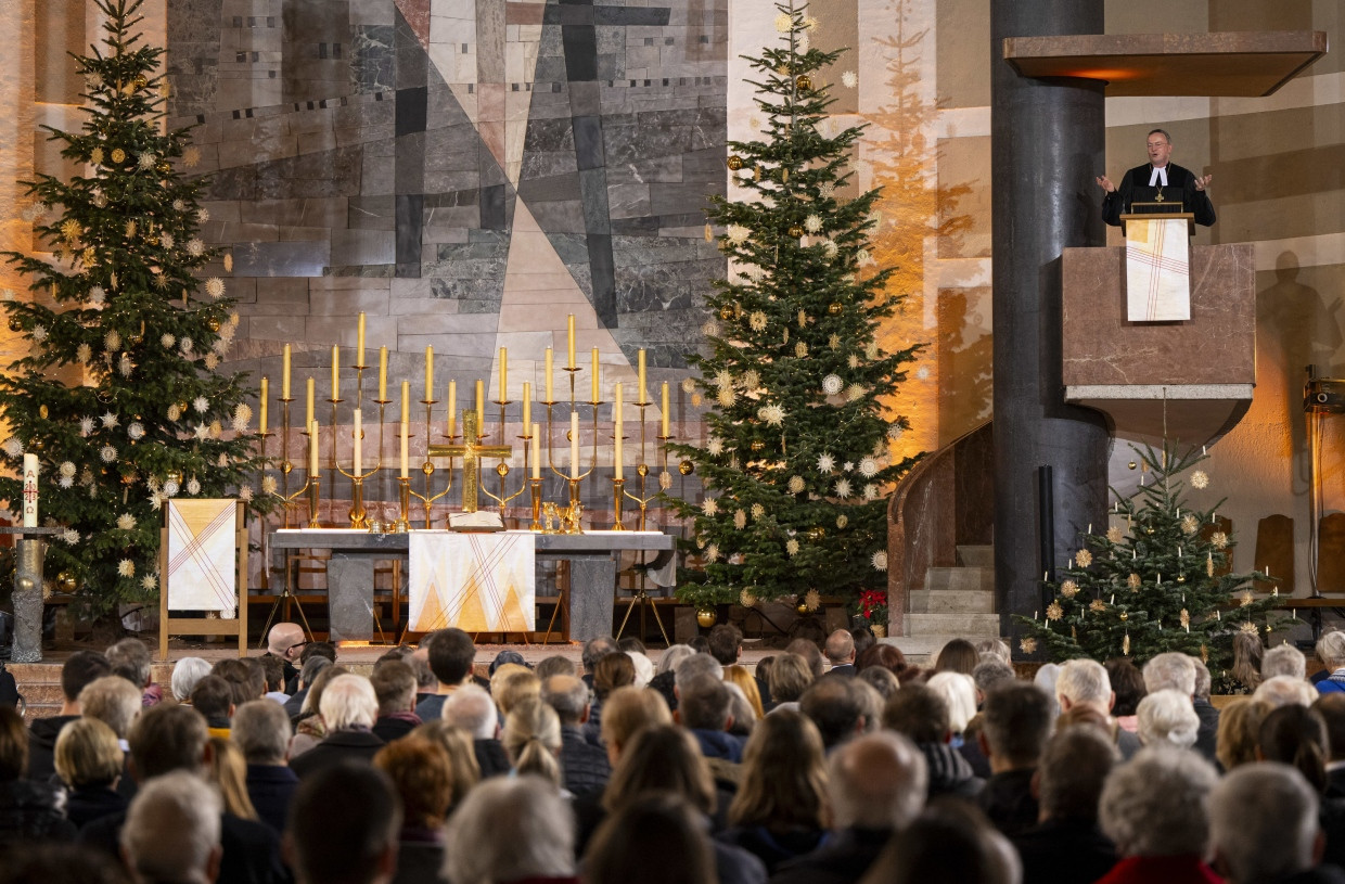 Über ein Drittel der Weihnachtsgottesdienstbesucher glauben nicht an Gott.