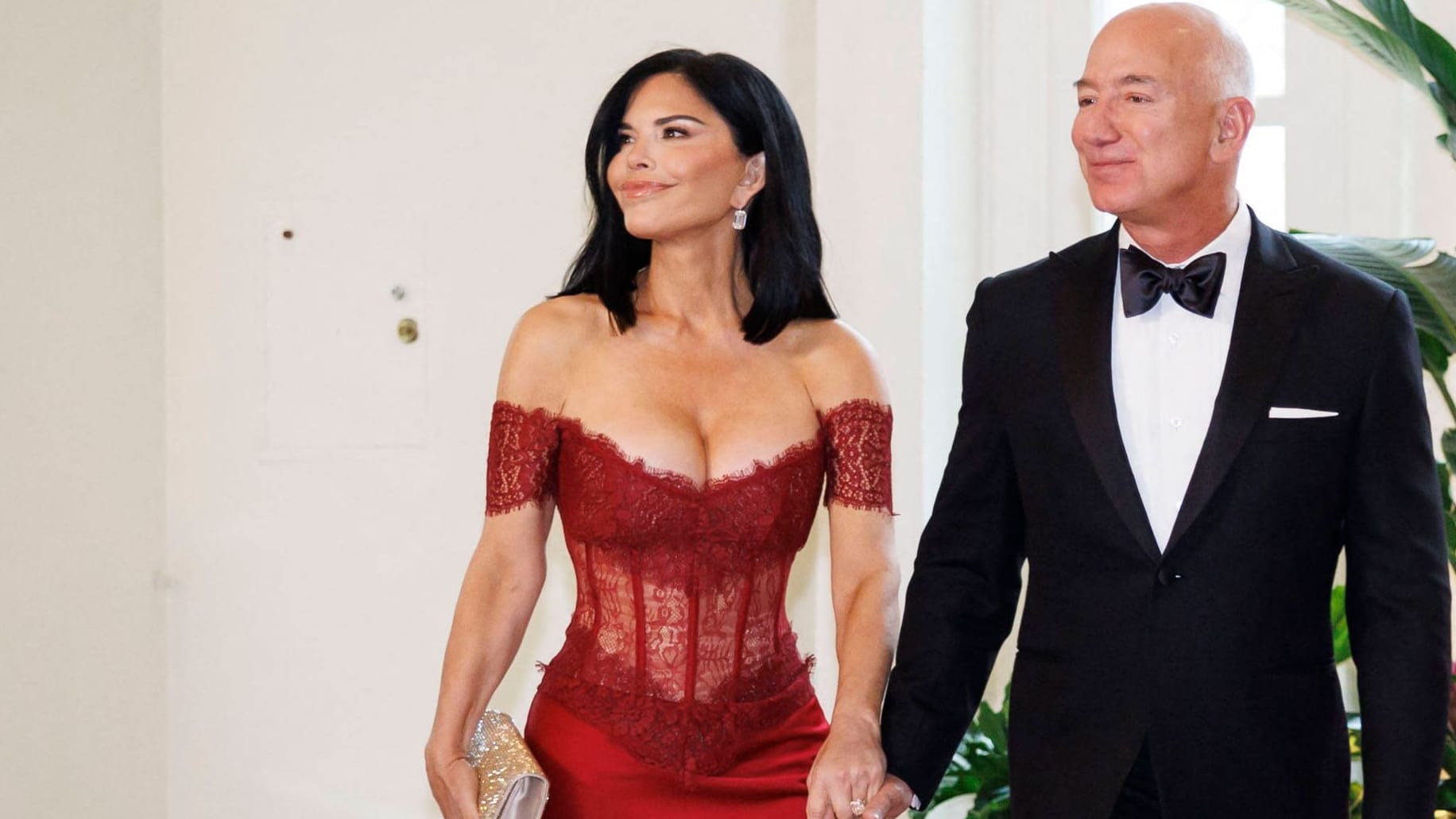 Jeff Bezos mit Lauren Sánchez: Die beiden geben sich noch dieses Jahr das Jawort.