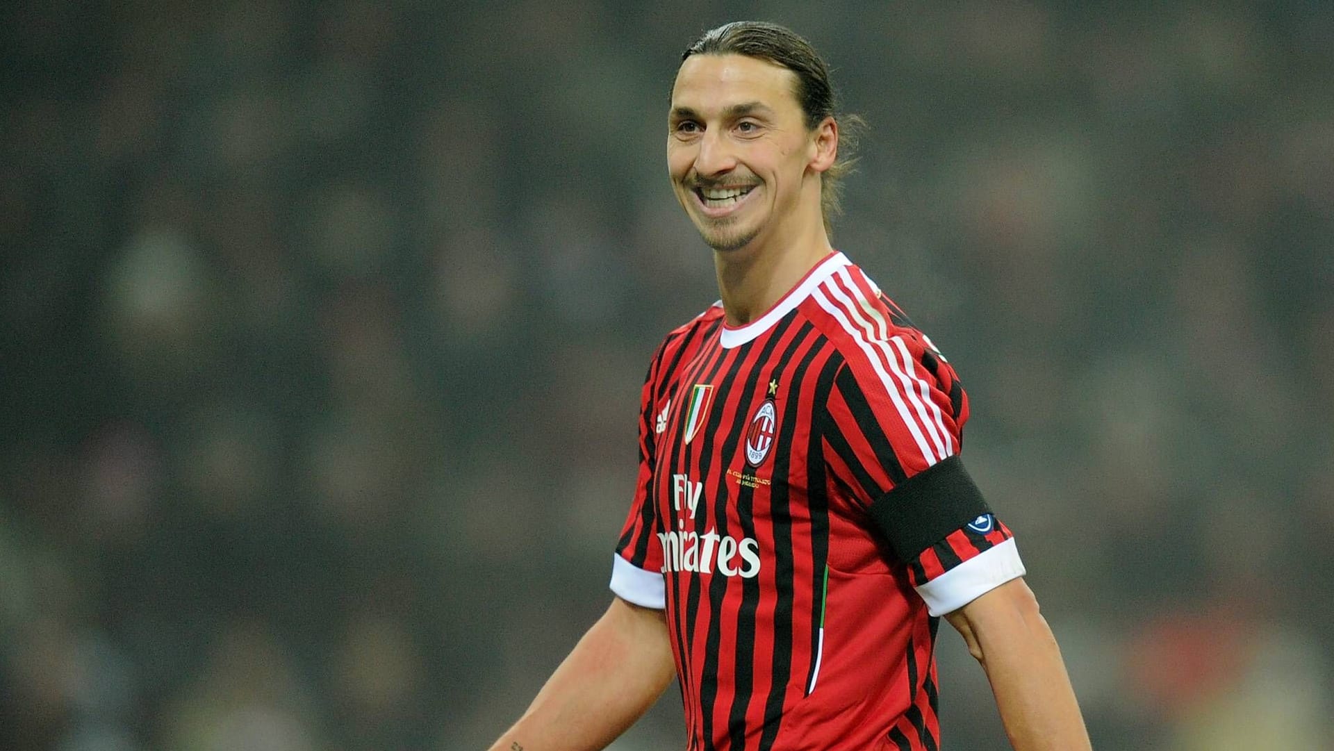 Zlatan Ibrahimović: Hier noch im Trikot bei der AC Milan.