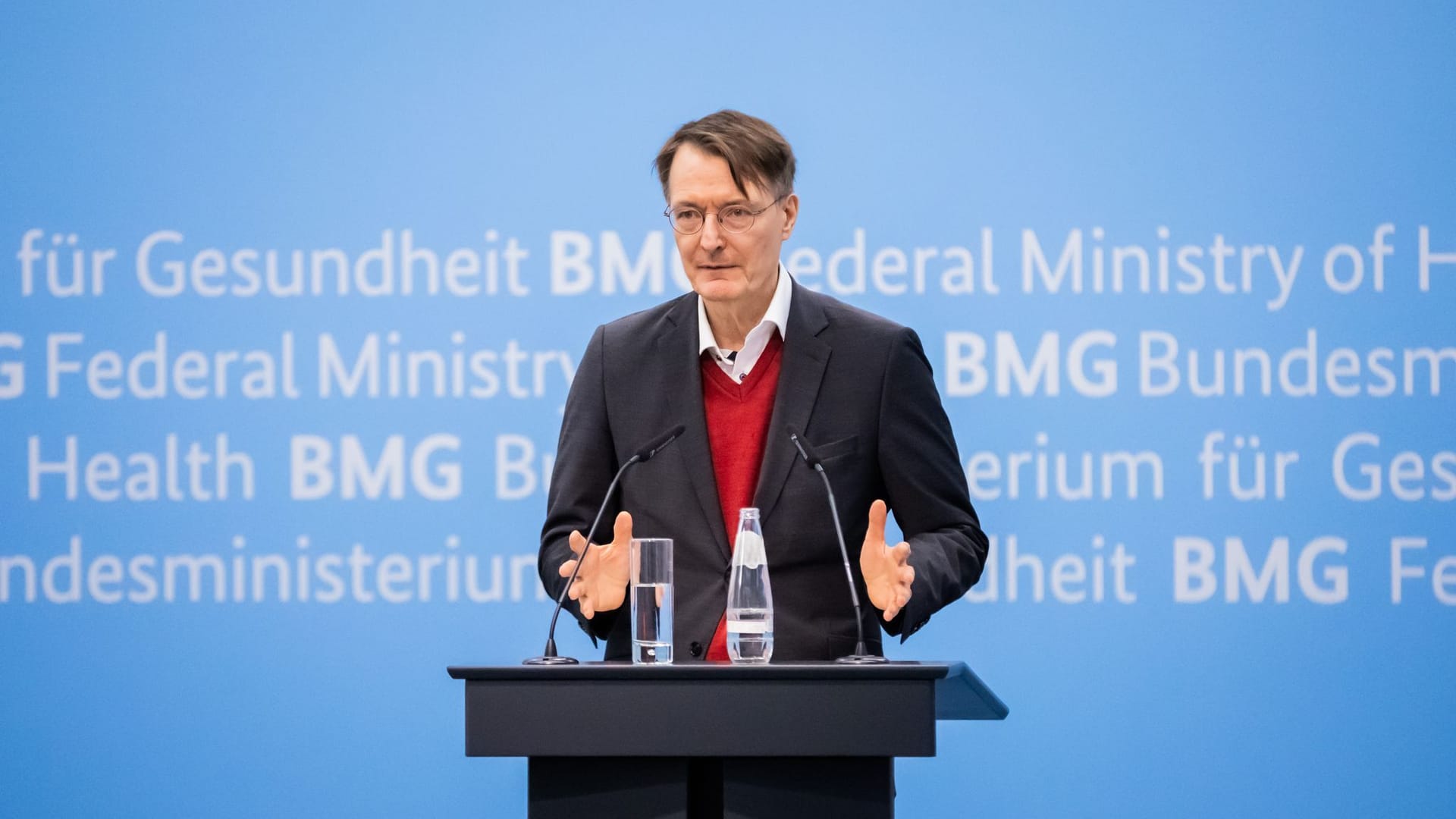 Kabinettssitzung - Statement Bundesgesundheitsminister Lauterbach