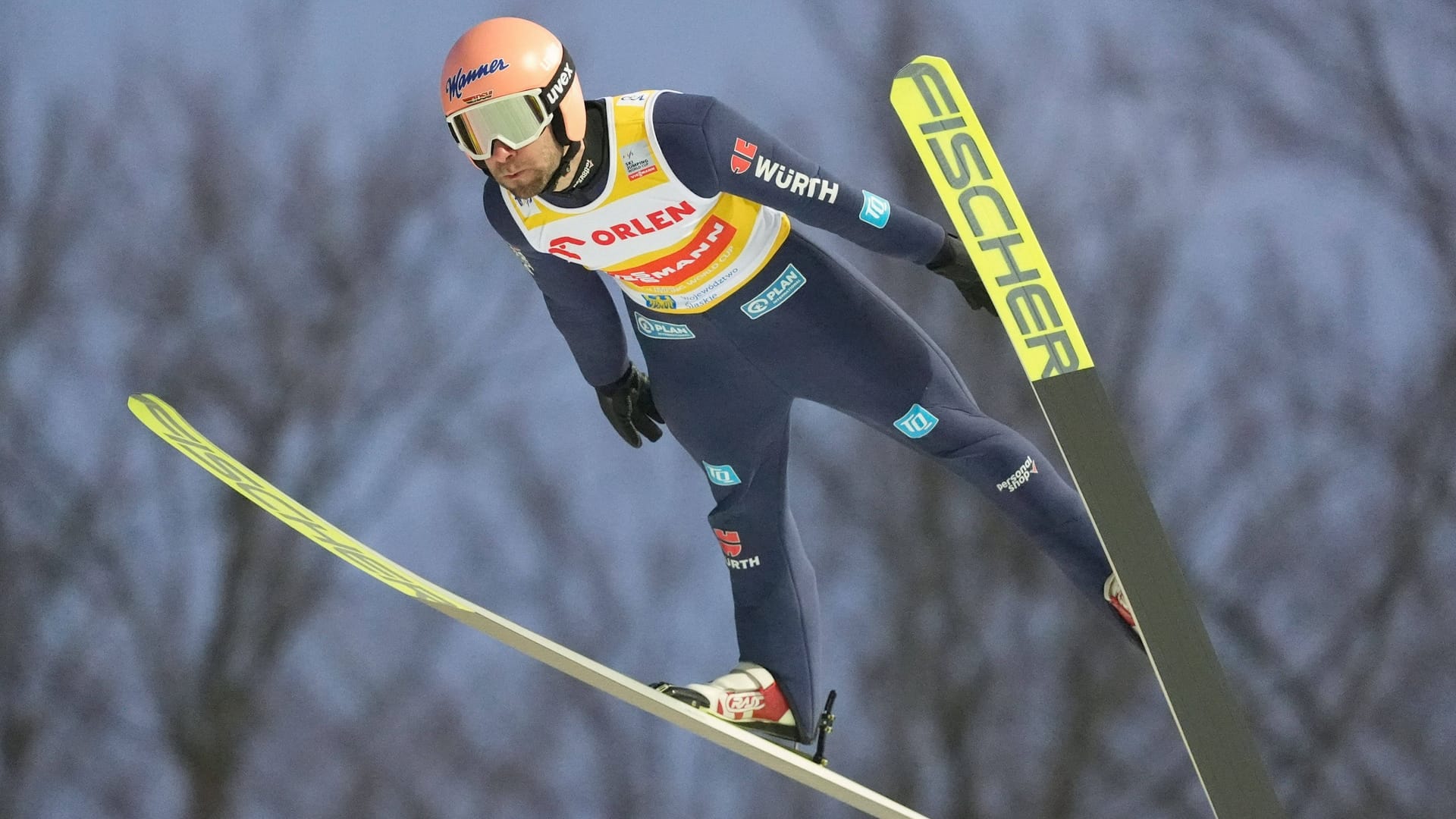 Aktueller Überflieger: Pius Paschke beim Weltcup in Wisla.