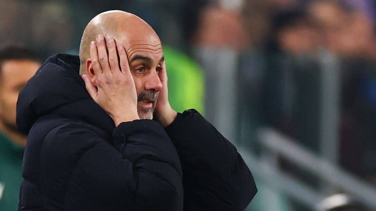 Pep Guardiola: Sein Team verlor in der Königsklasse gegen Juve.