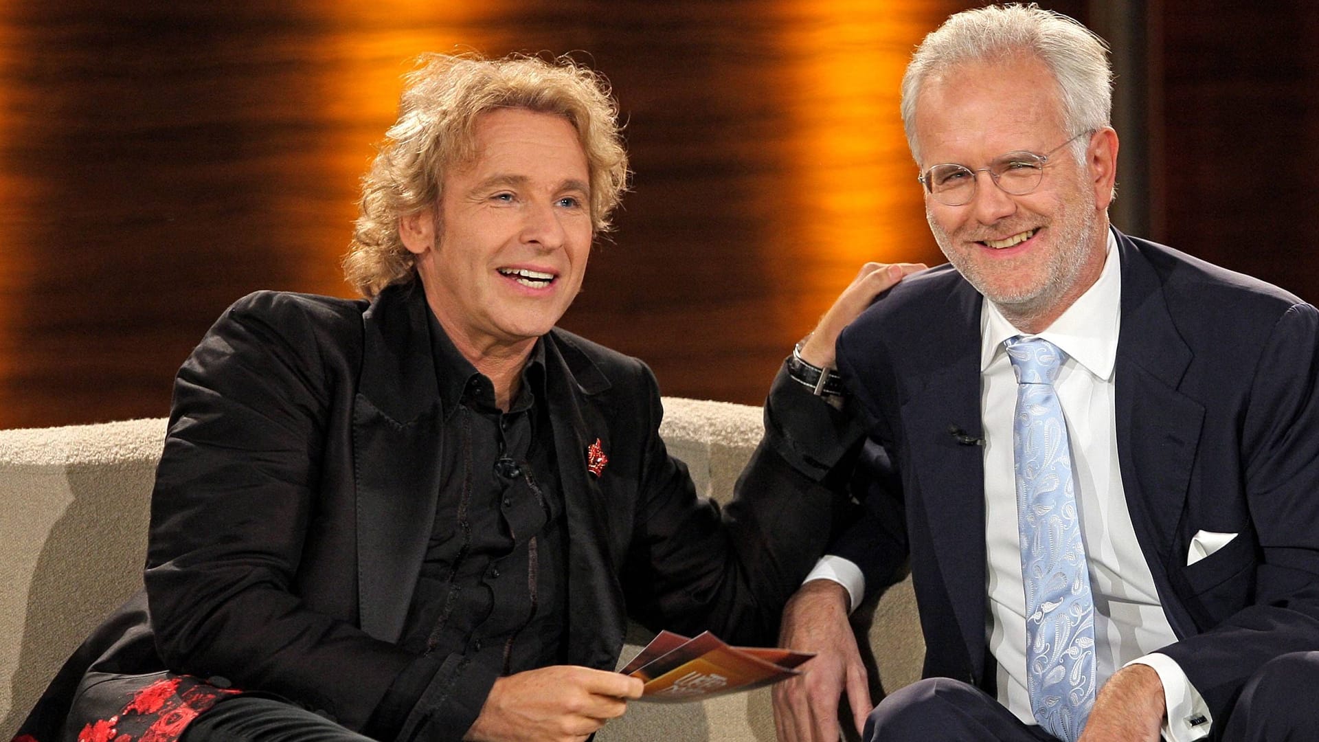 Thomas Gottschalk und Harald Schmidt: Die (Ex)-Fernsehmoderatoren haben der Öffentlichkeit erklärt, wie wenig Rente sie erhalten.