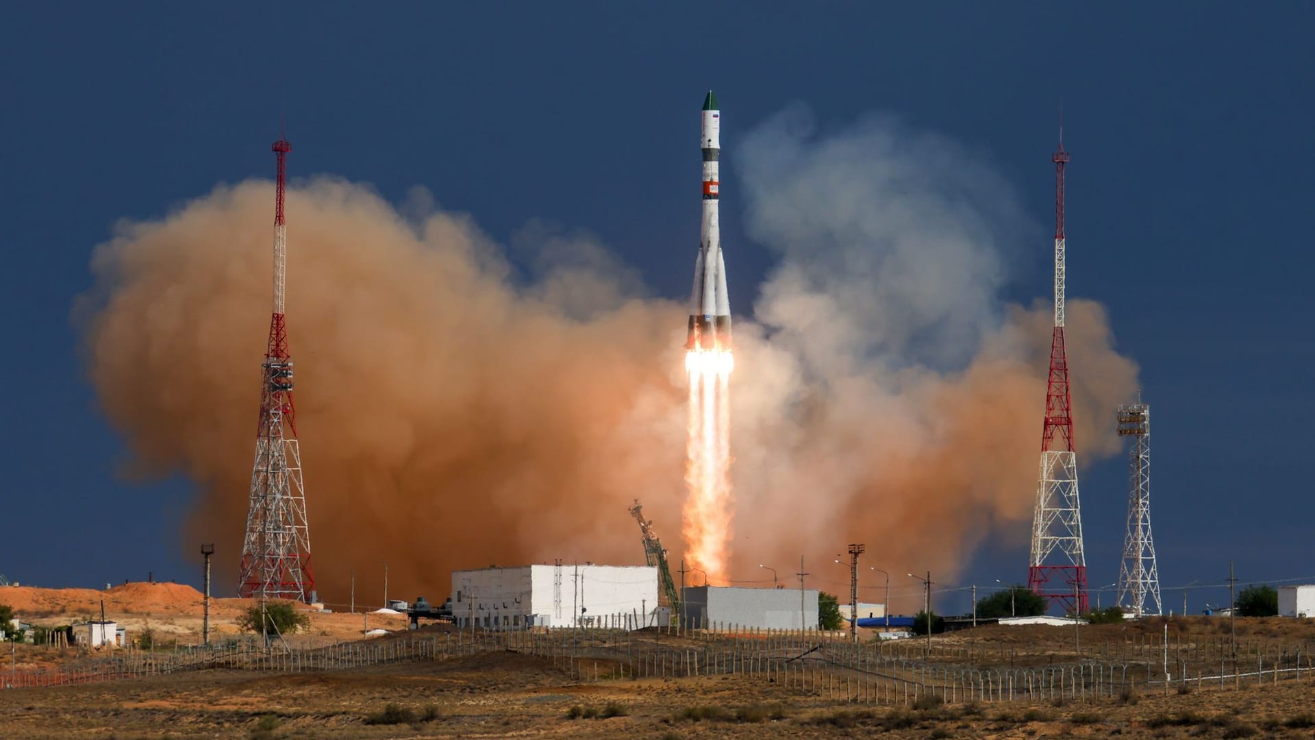 Raketenstart in Baikonur