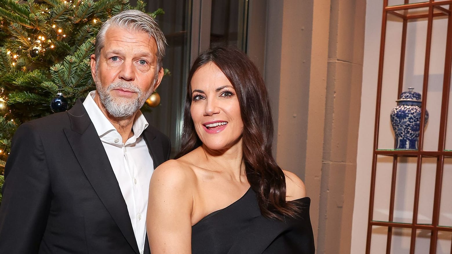 Kai Wiesinger und Bettina Zimmermann kamen gemeinsam zum Charity-Dinner.