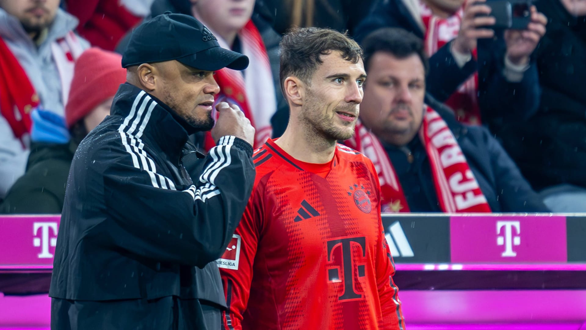 Vincent Kompany und Leon Goretzka (r.): Sie forcieren den nächsten Sieg in der "Königsklasse".