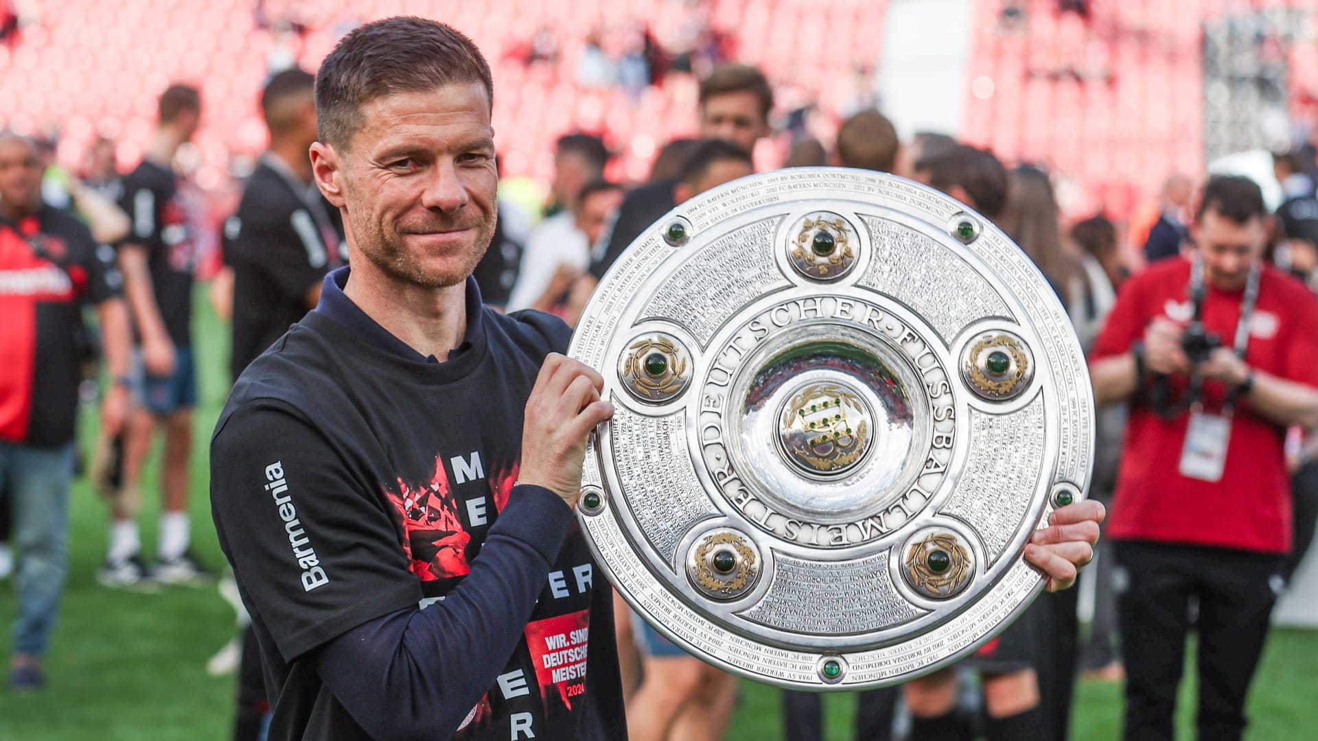 Xabi Alonso: Leverkusen wurde vergangene Saison Deutscher Meister.