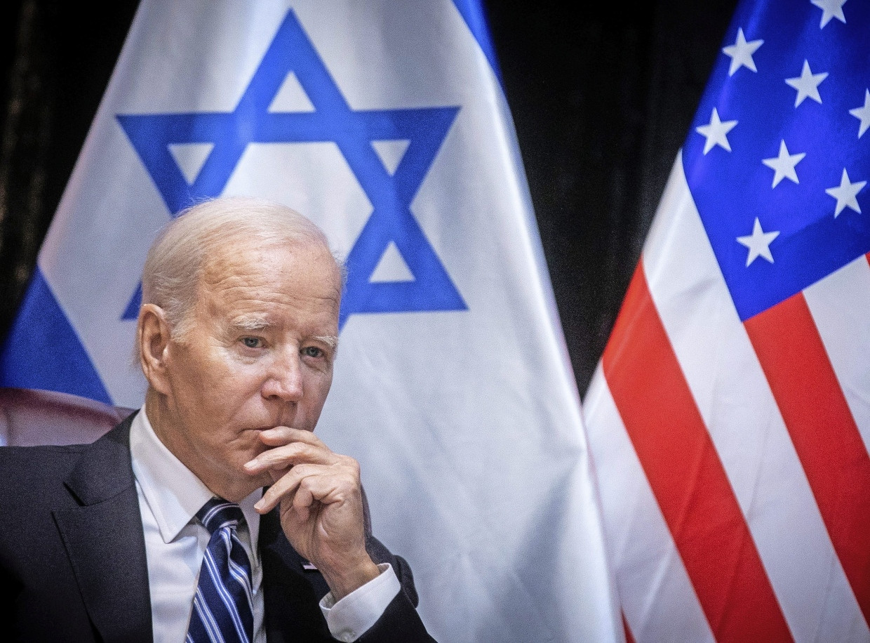 Bündnis unter Druck: Biden reist nach dem 7. Oktober 2023 aus Solidarität nach Israel.