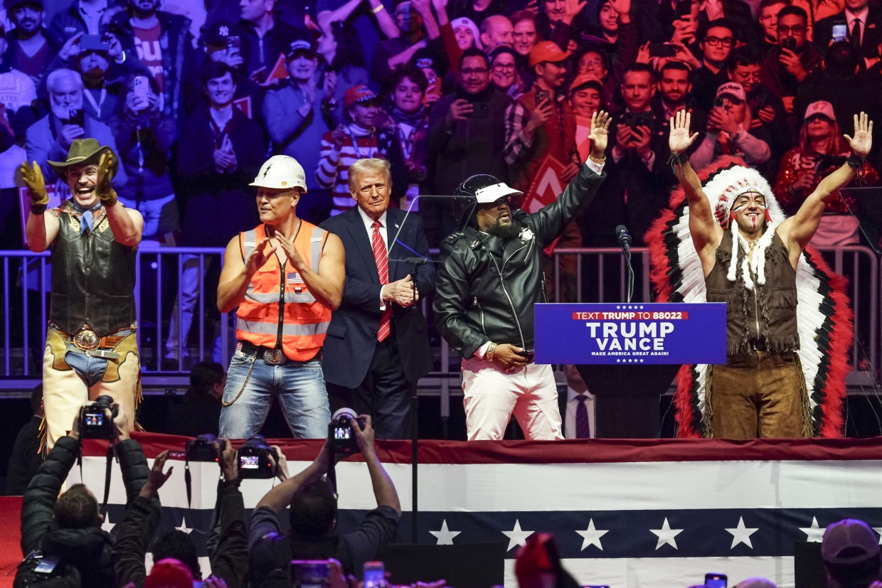 Die Village People haben sich an Trumps Seite gestellt.