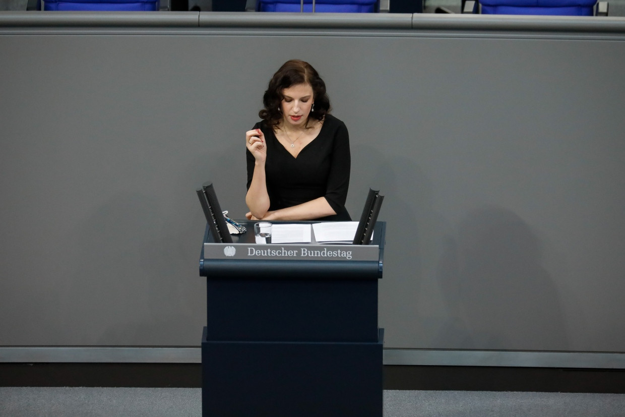 Marina Weisband sprach im Januar 2021 über den Holocaust im Deutschen Bundestag.