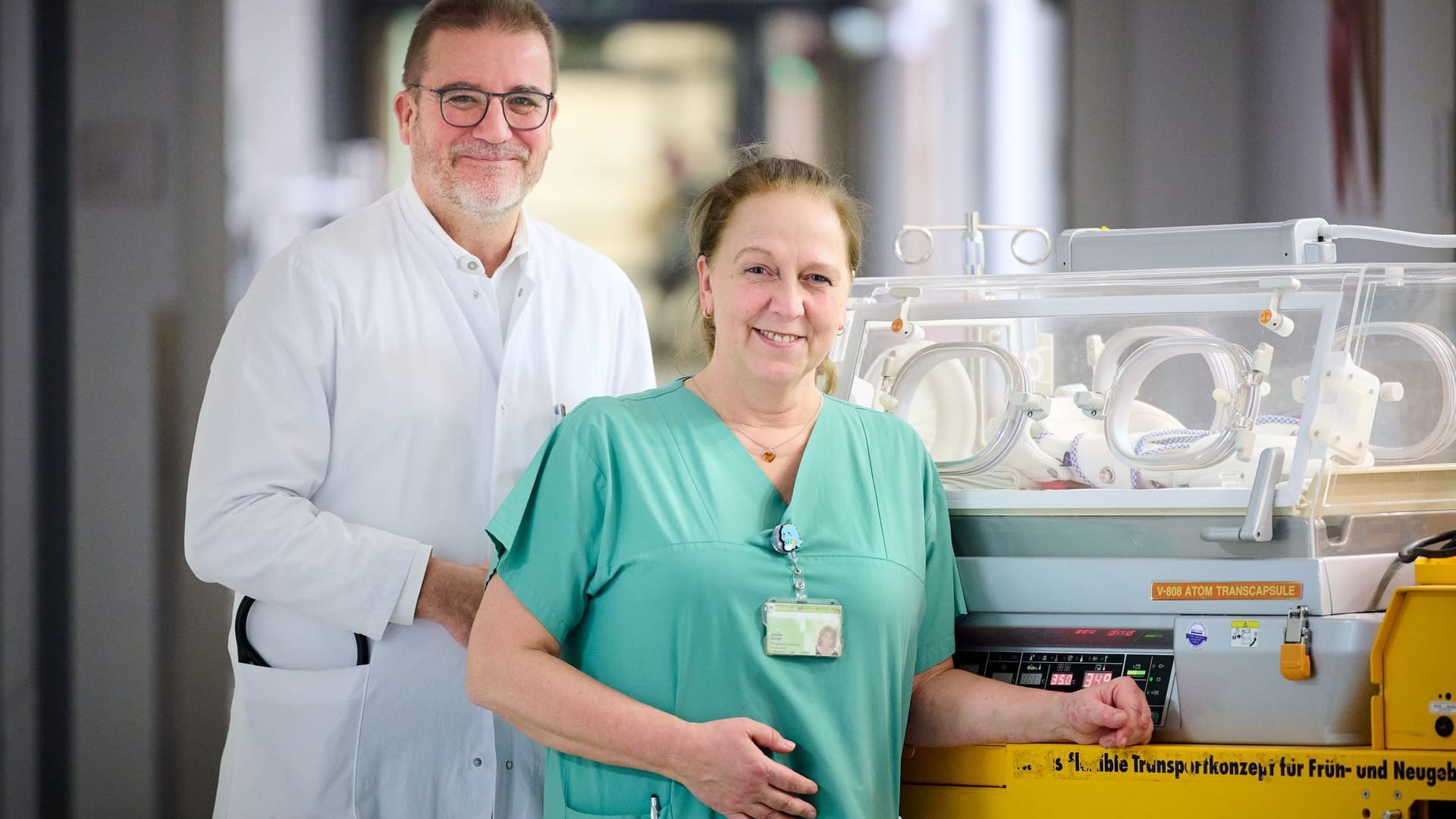 Gespendete Muttermilch in der Kinderklinik