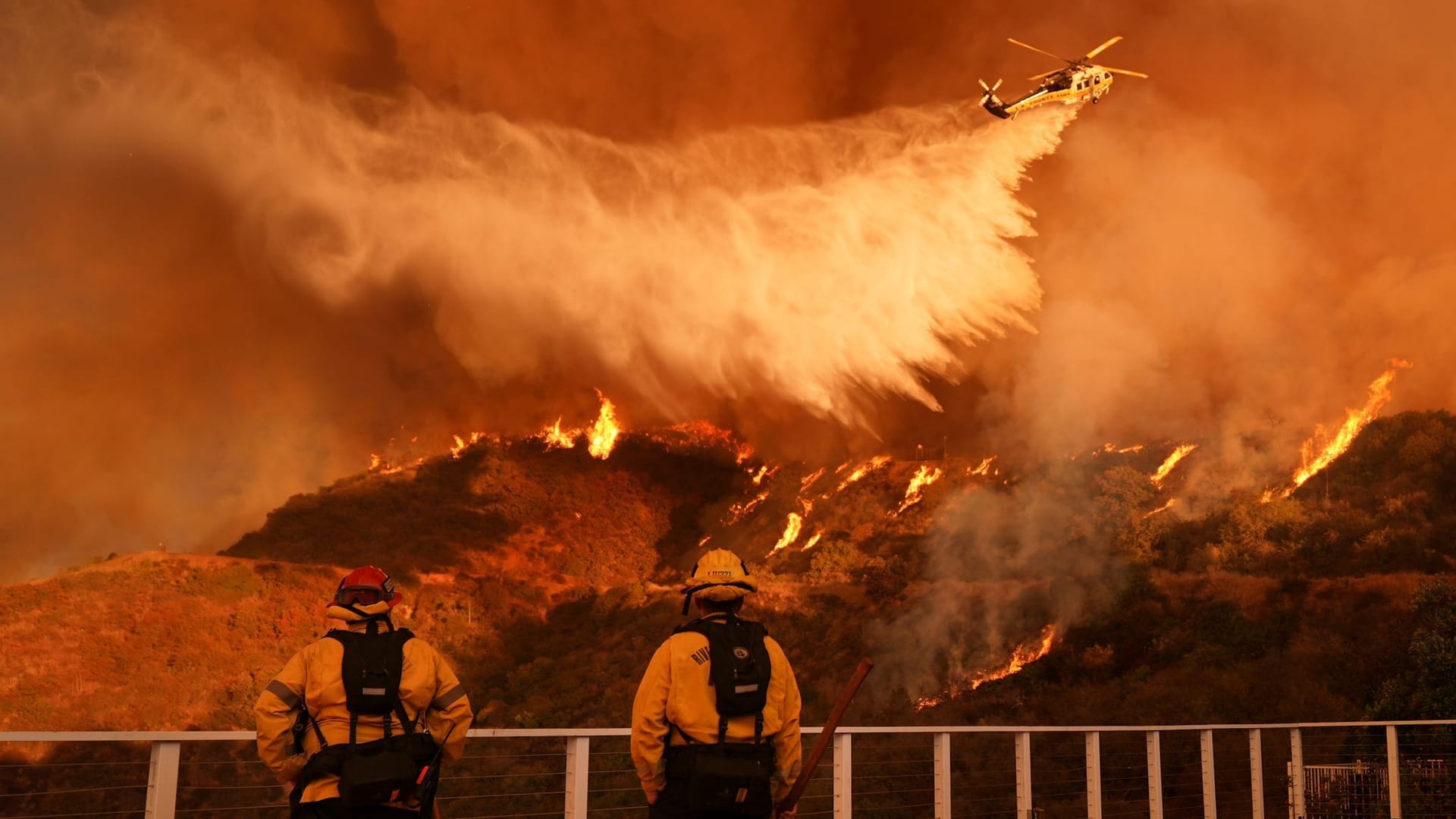 Los Angeles: Noch sind die Brände nicht vollständig eingedämmt.