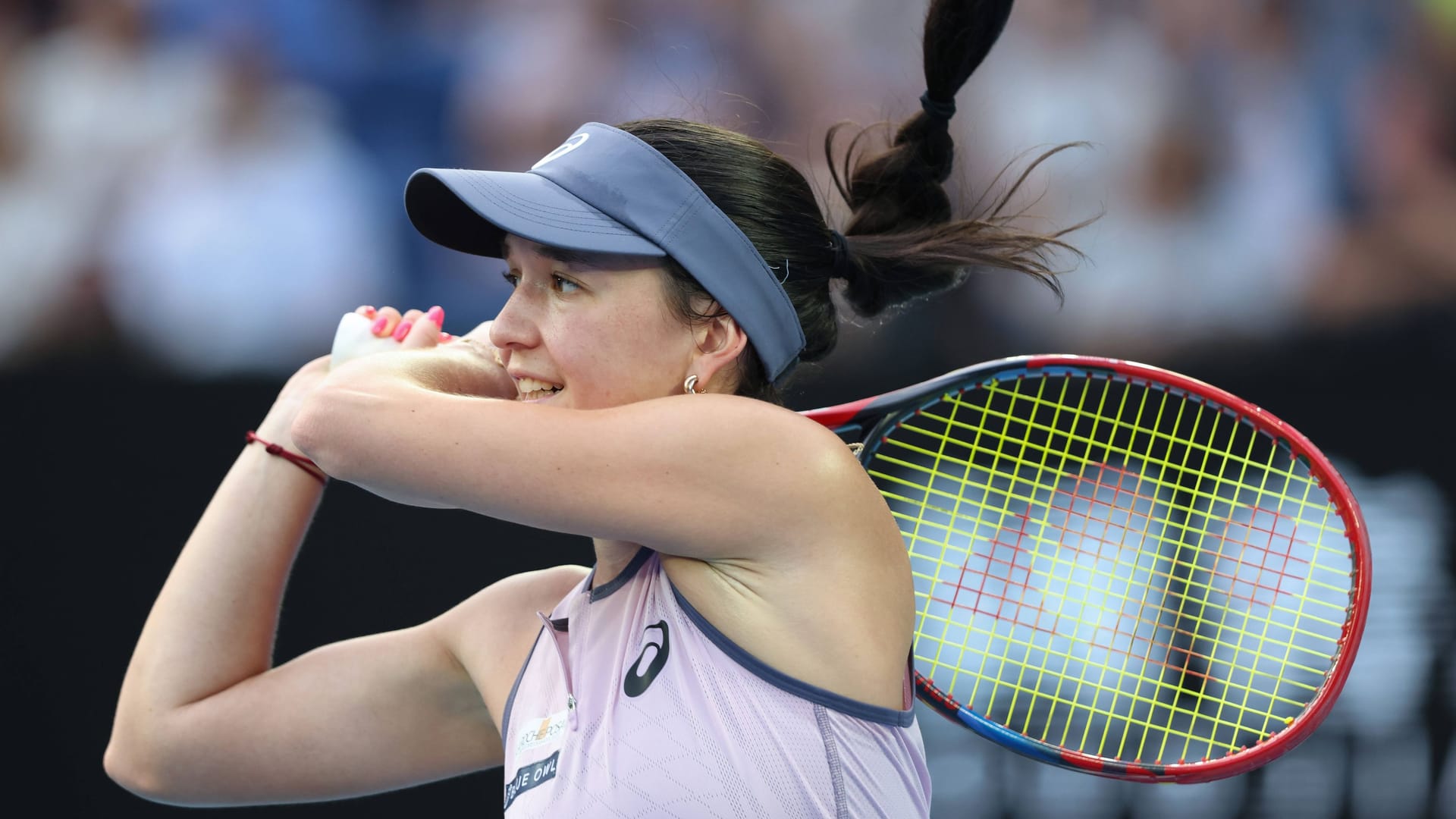 Eva Lys: Die 23-Jährige schaffte es bei den Australian Open bis ins Achtelfinale.