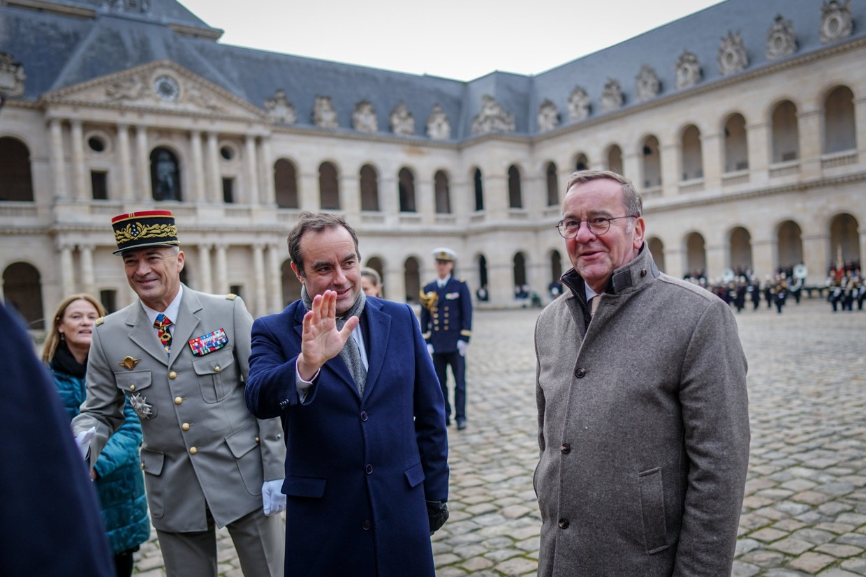 Lecornu und Pistorius am Donnerstag in Paris