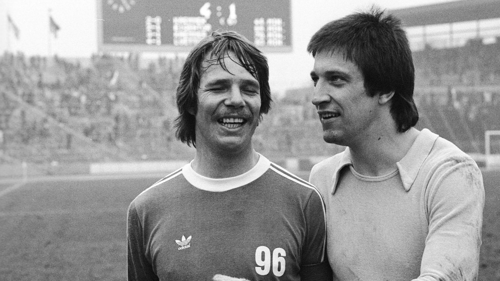 Peter Anders (l.) und Franz-Josef Pauly: Beide spielten jahrelang bei 96.