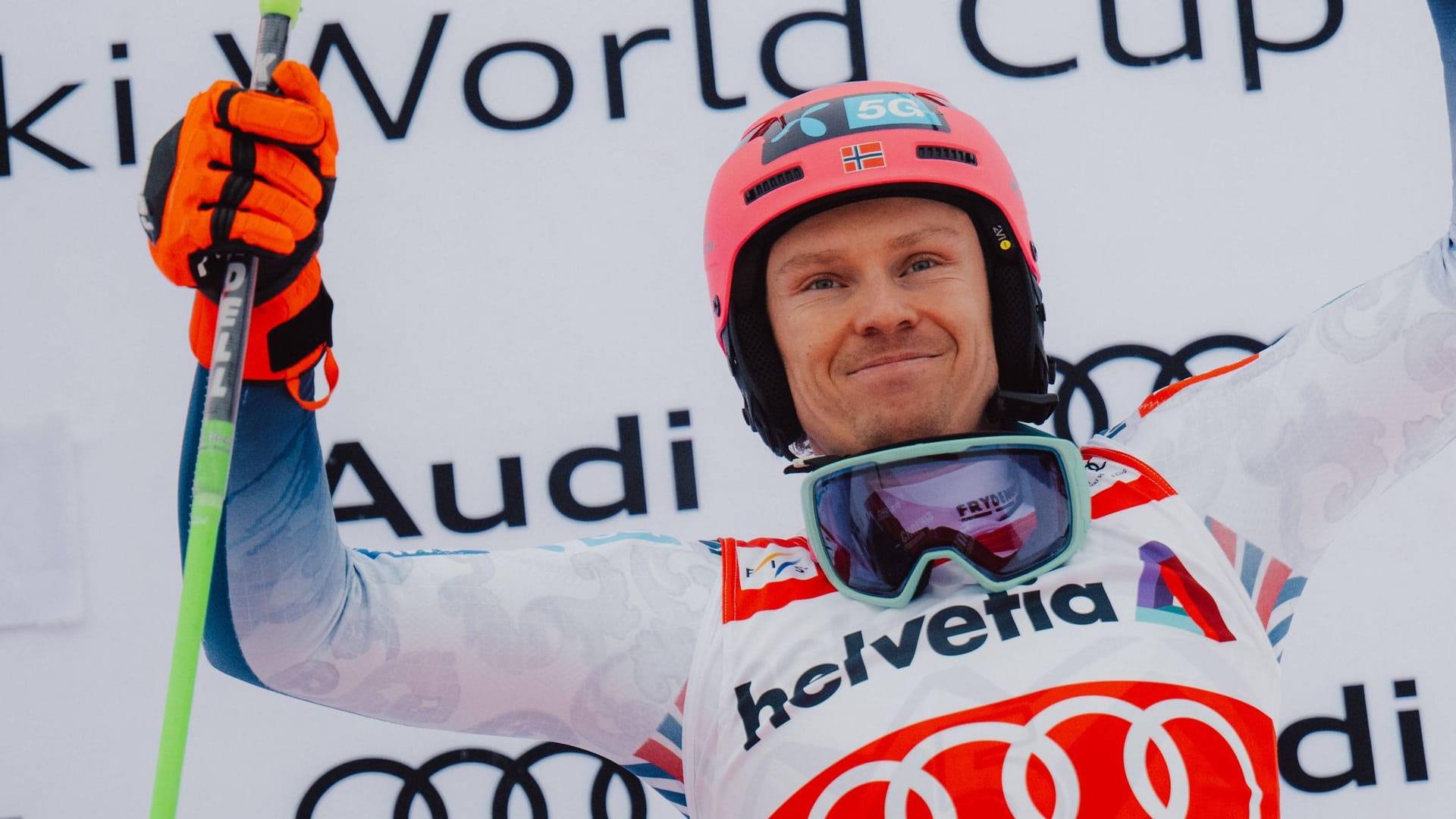 Henrik Kristoffersen: Er wurde in Adelboden Dritter im Slalom.