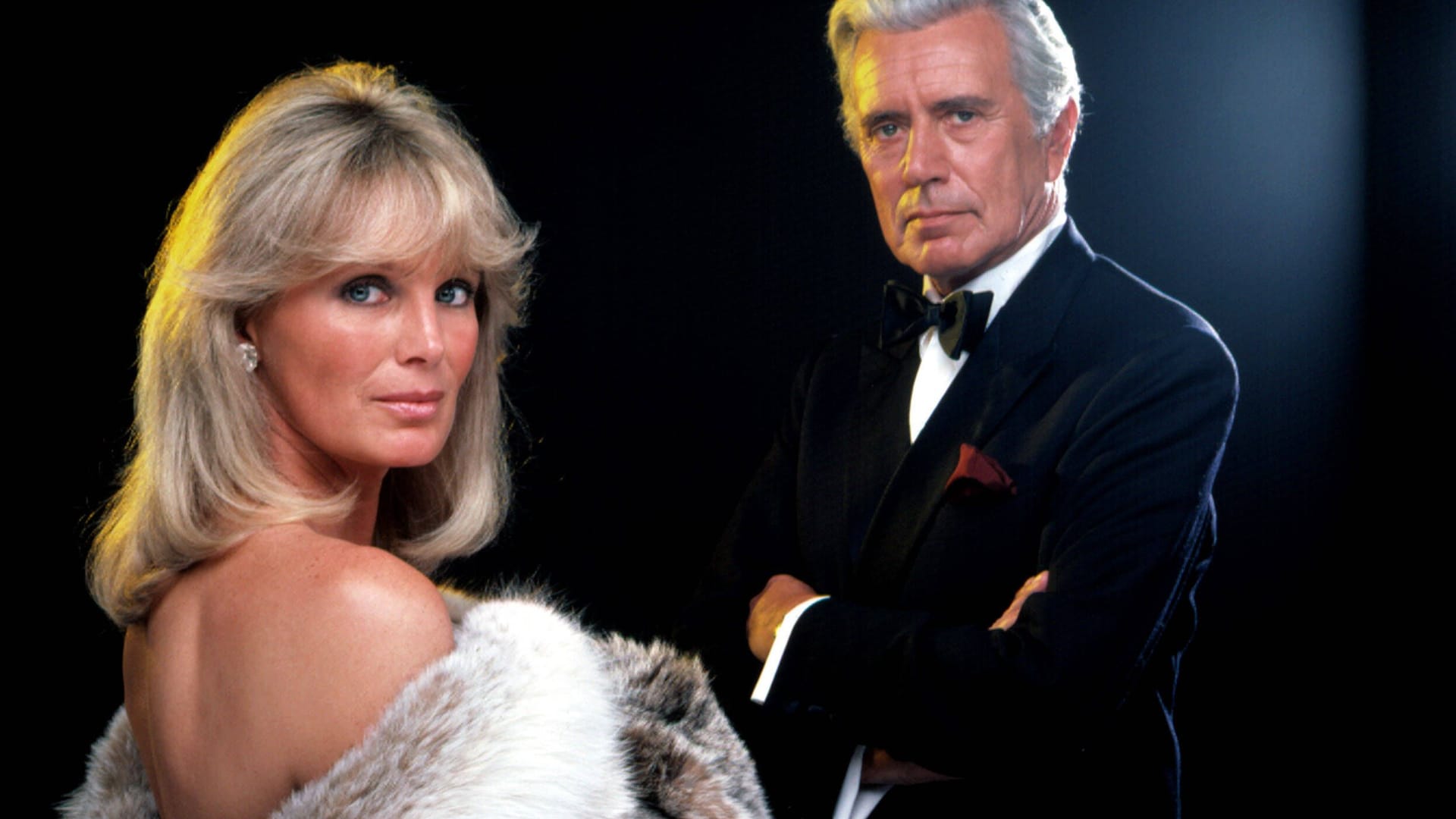 Linda Evans und John Forsythe: Sie spielten Krystle und Blake Carrington.