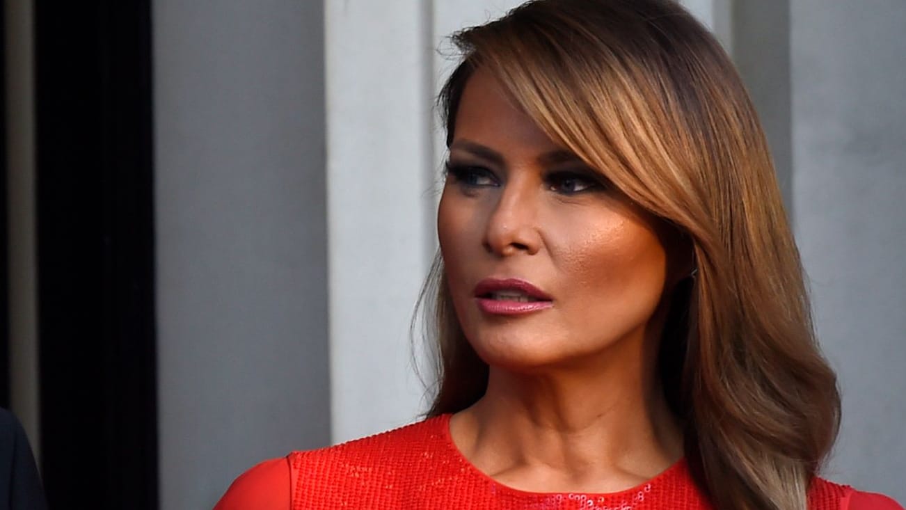 Melania Trump: Während des Wahlkampfs ihres Mannes zeigte sie sich nur selten.