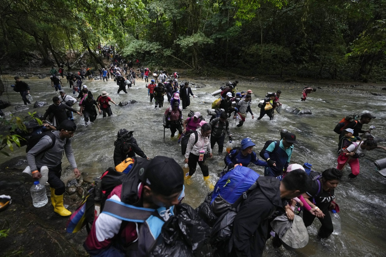 Gefährlich: Um von Kolumbien nach Panama zu gelangen, müssen Migranten aus Südamerika den Dschungel im sogenannten Darien-Gap durchqueren.