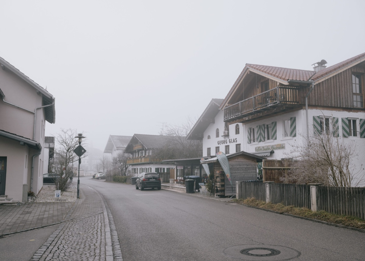 Im Ortskern von Rott am Inn