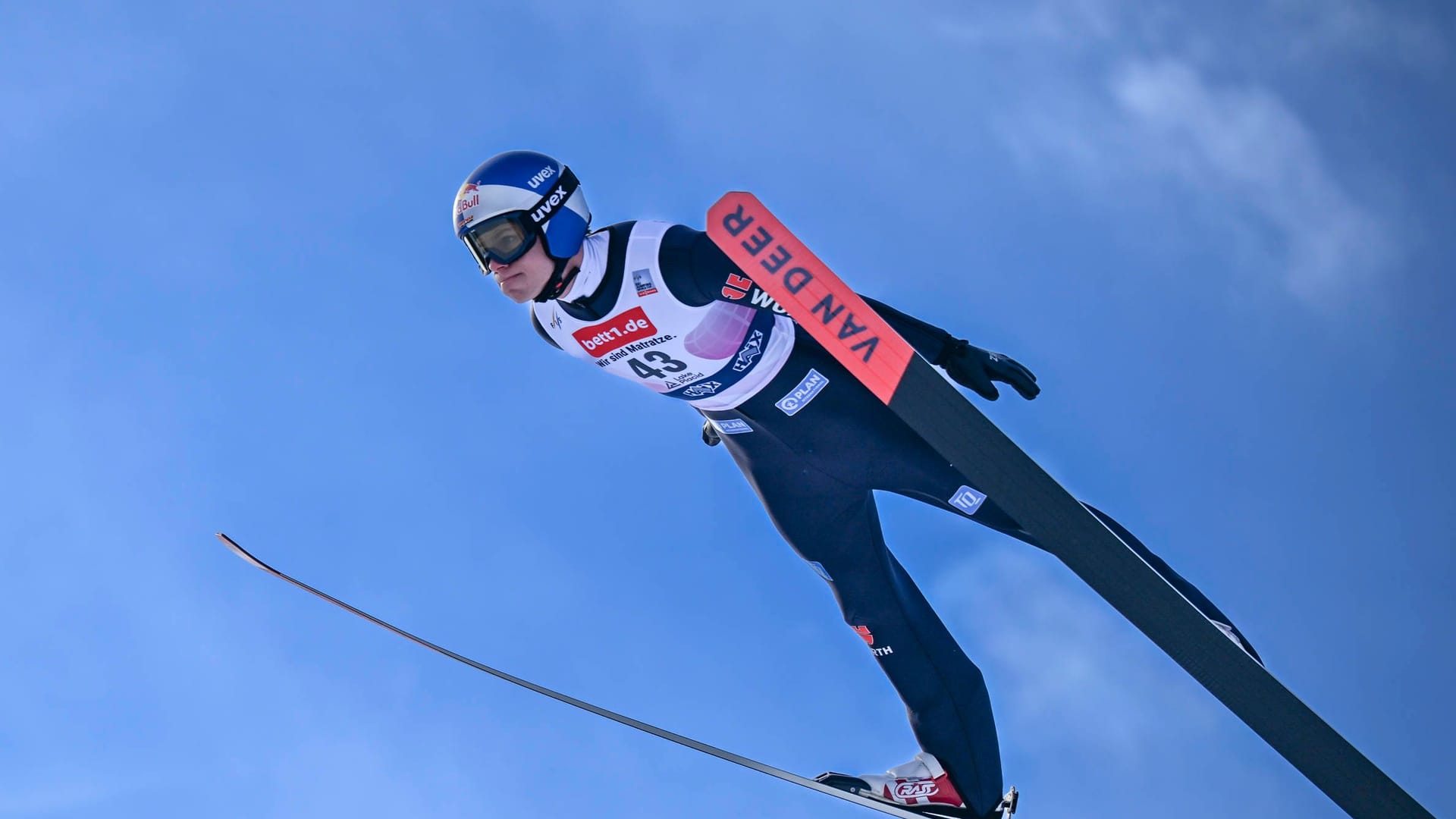 Andreas Wellinger: Er wurde bester Deutscher in Lake Placid am Sonntag. Andreas Wellinger: Er wurde bester Deutscher in Lake Placid am Sonntag.