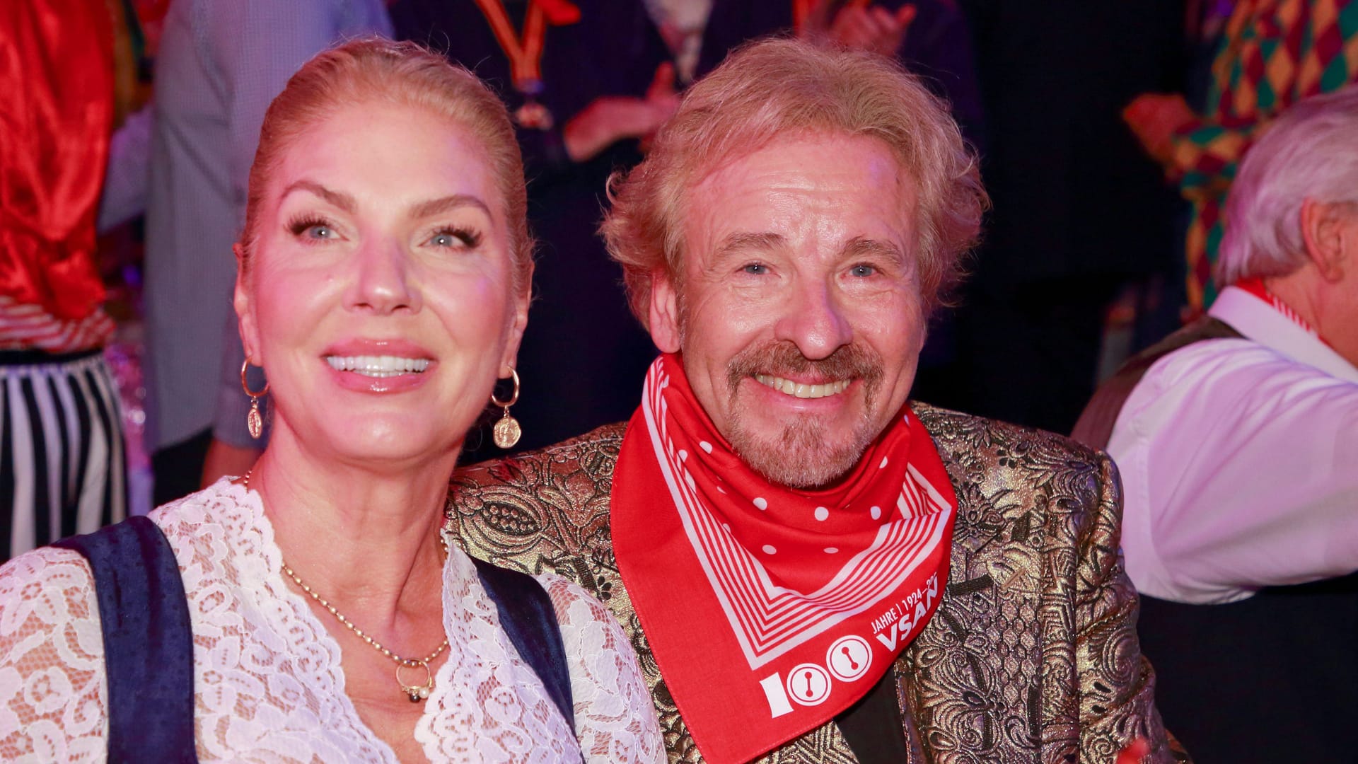 Karina Mroß und Thomas Gottschalk: Für beide ist es die zweite Ehe.