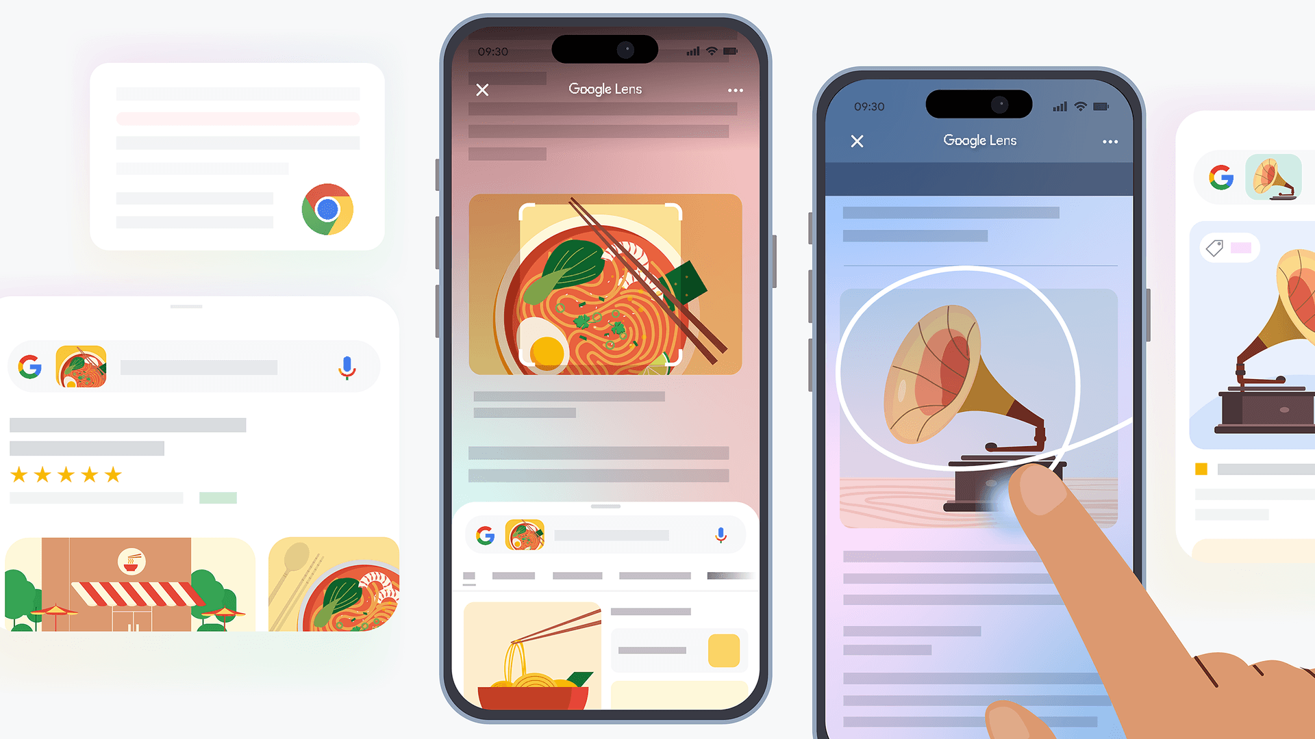 Einkreisen und suchen: Google ermöglicht Lens-Funktionen bald auch auf iOS-Geräten. Einkreisen und suchen: Google ermöglicht Lens-Funktionen bald auch auf iOS-Geräten.