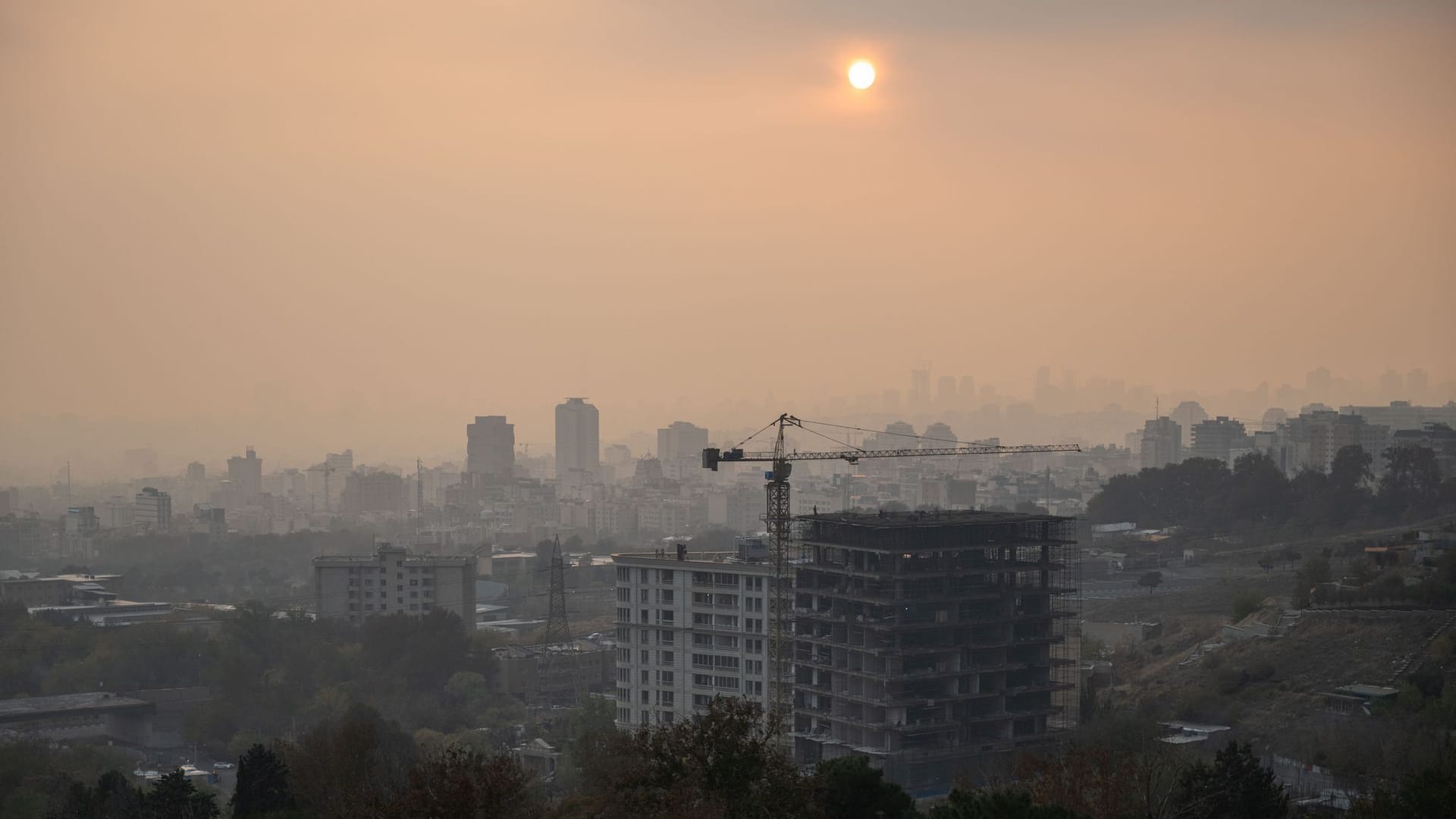 Smog in Teheran