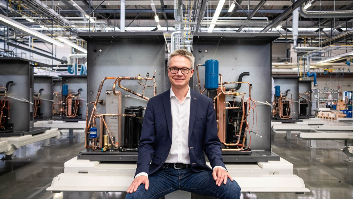 Kai Schiefelbein, 57, ist seit 2022, Chef des Familienunternehmens Stiebel Eltron im niedersächsischen Holzminden.