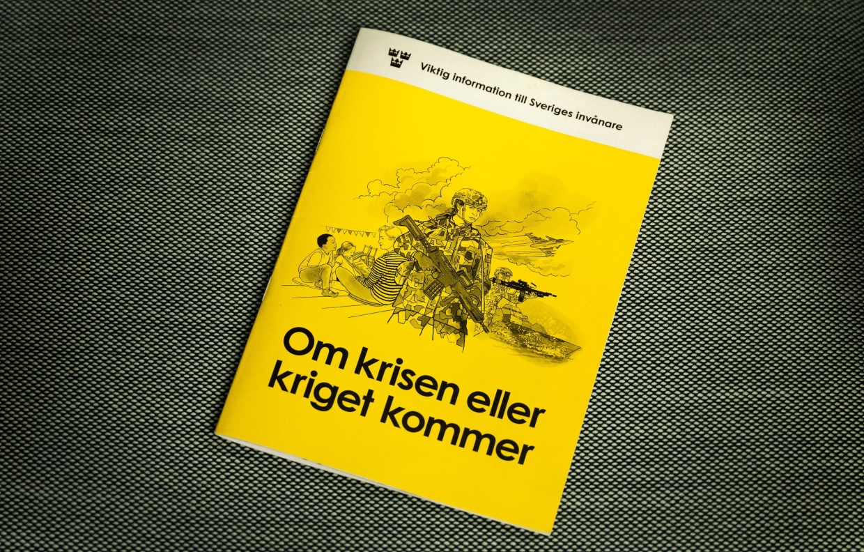 Per Postwurfsendung in jedem Briefkasten: Hand­reichung für den Zivilschutz aus Schweden