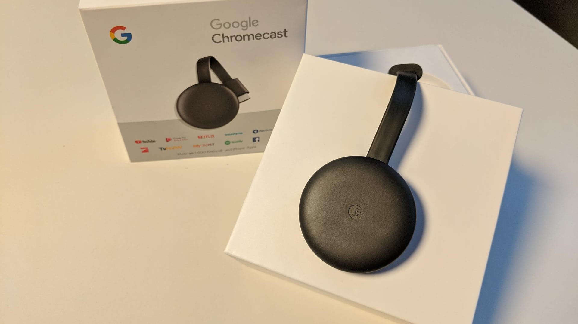 Google Chromecast: Die Streaming-Box von Google verwandelt alte Fernseher in Smart-TVs.