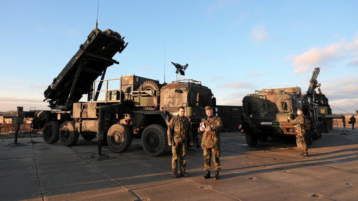 In der Luftverteidigung unersetzlich: Bundeswehrsoldaten mit aus den USA gelieferten Patriot-Batterien im Januar in Polen