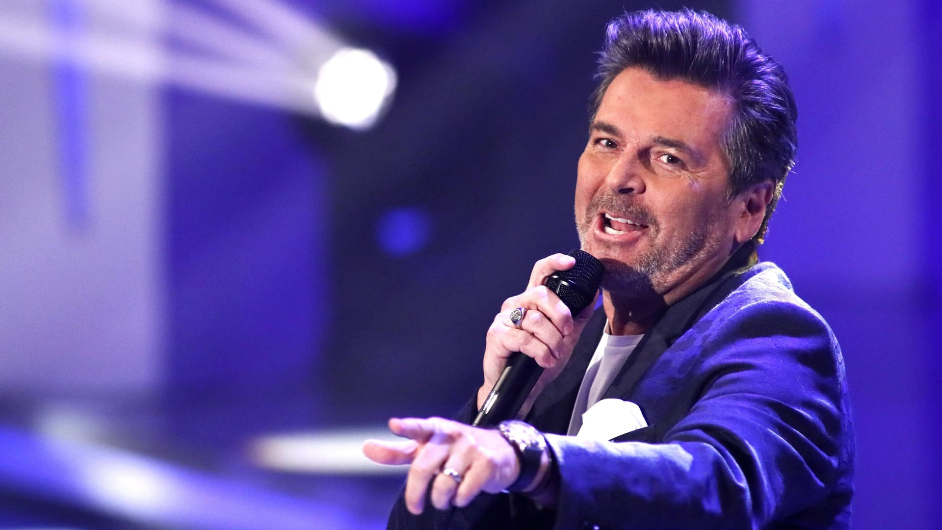 Thomas Anders: Er sing wieder Modern Talking-Songs.