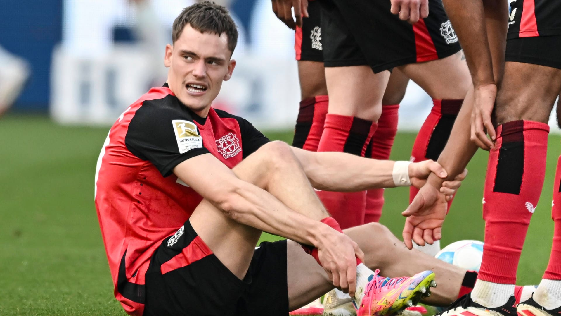 Florian Wirtz: Der Leverkusener Kreativspieler fällt vorerst aus. Florian Wirtz: Der Leverkusener Kreativspieler fällt vorerst aus.