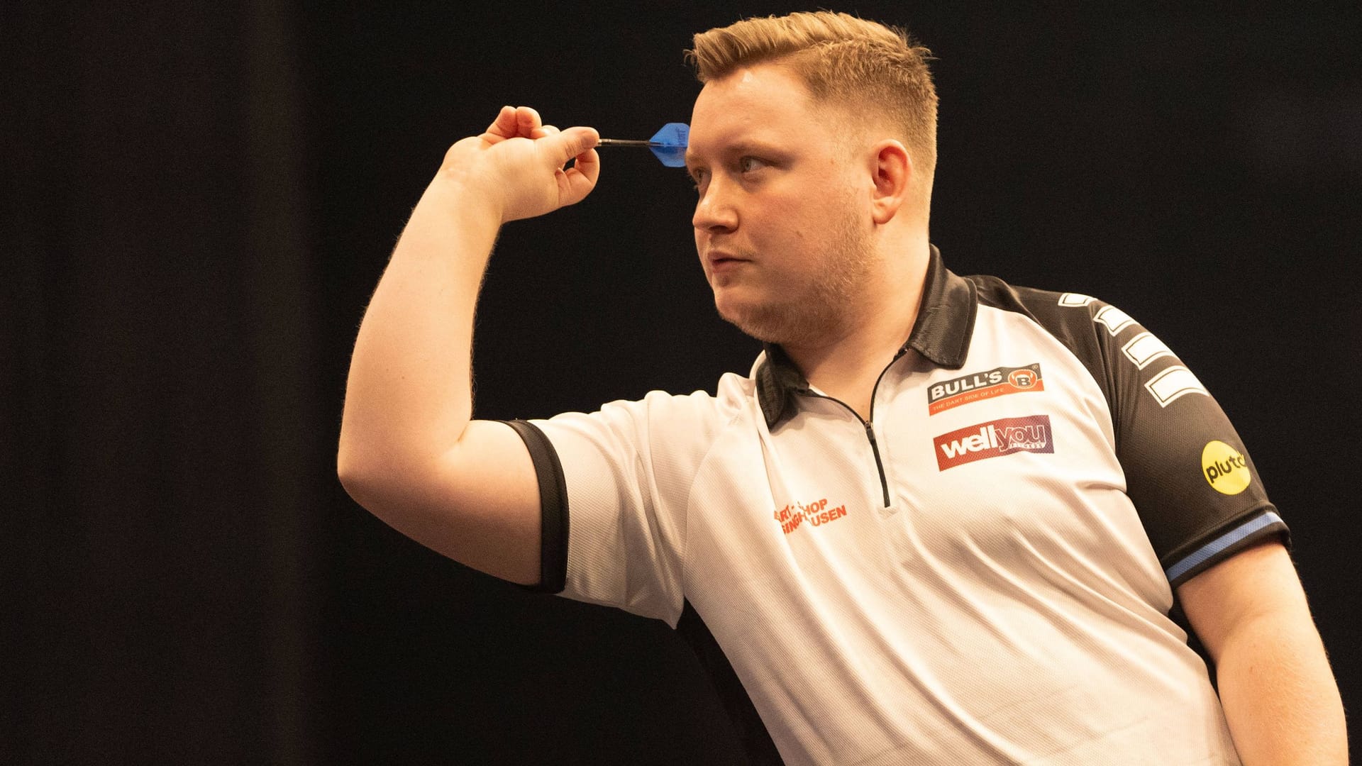 Martin Schindler: Der deutsche Dartsspieler war bei den UK Open dabei.