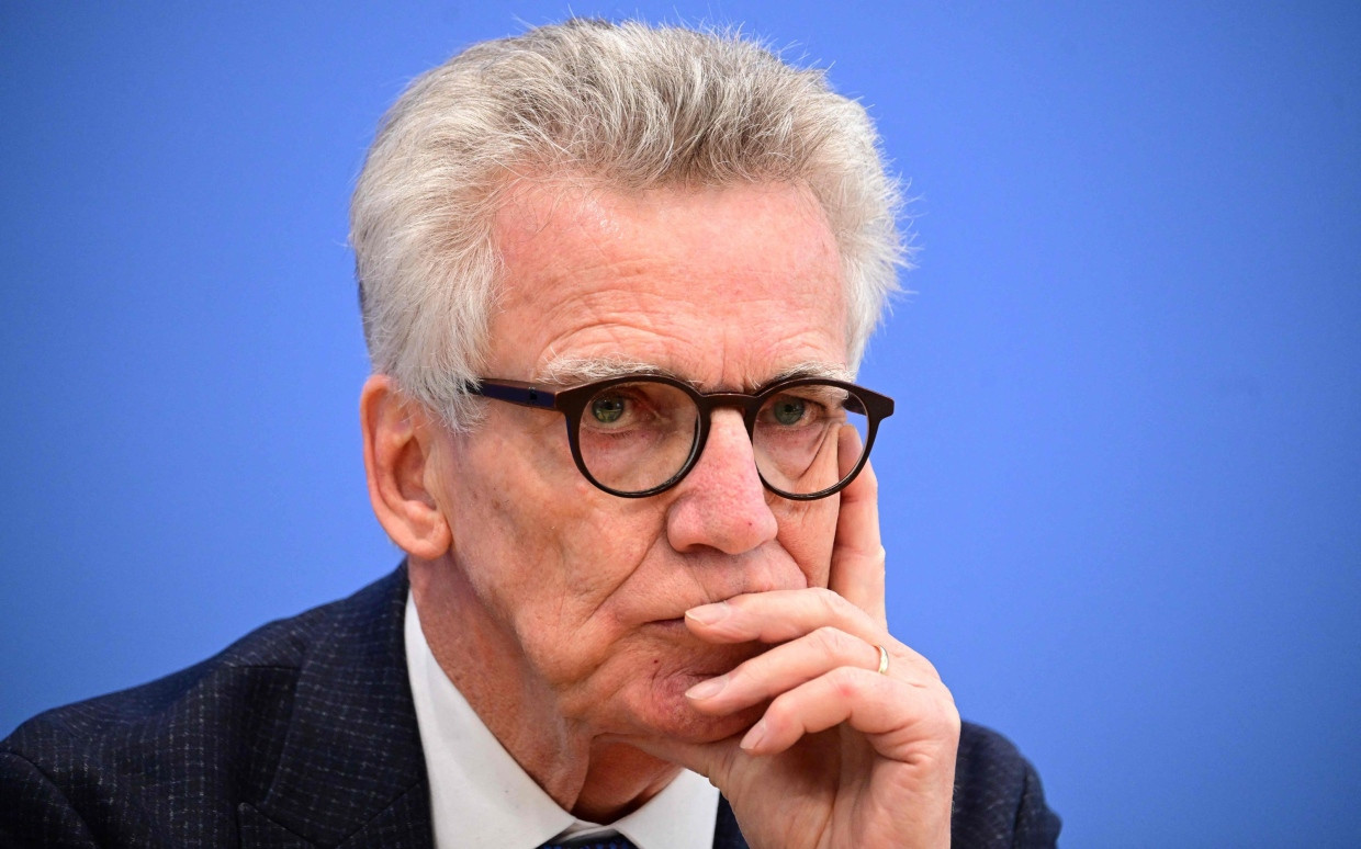 Der frühere Bundesinnenminister Thomas de Maizière im März 2025