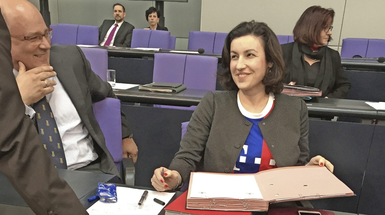Dorothee Bär (CSU) im Jahr 2015 im Bundestag