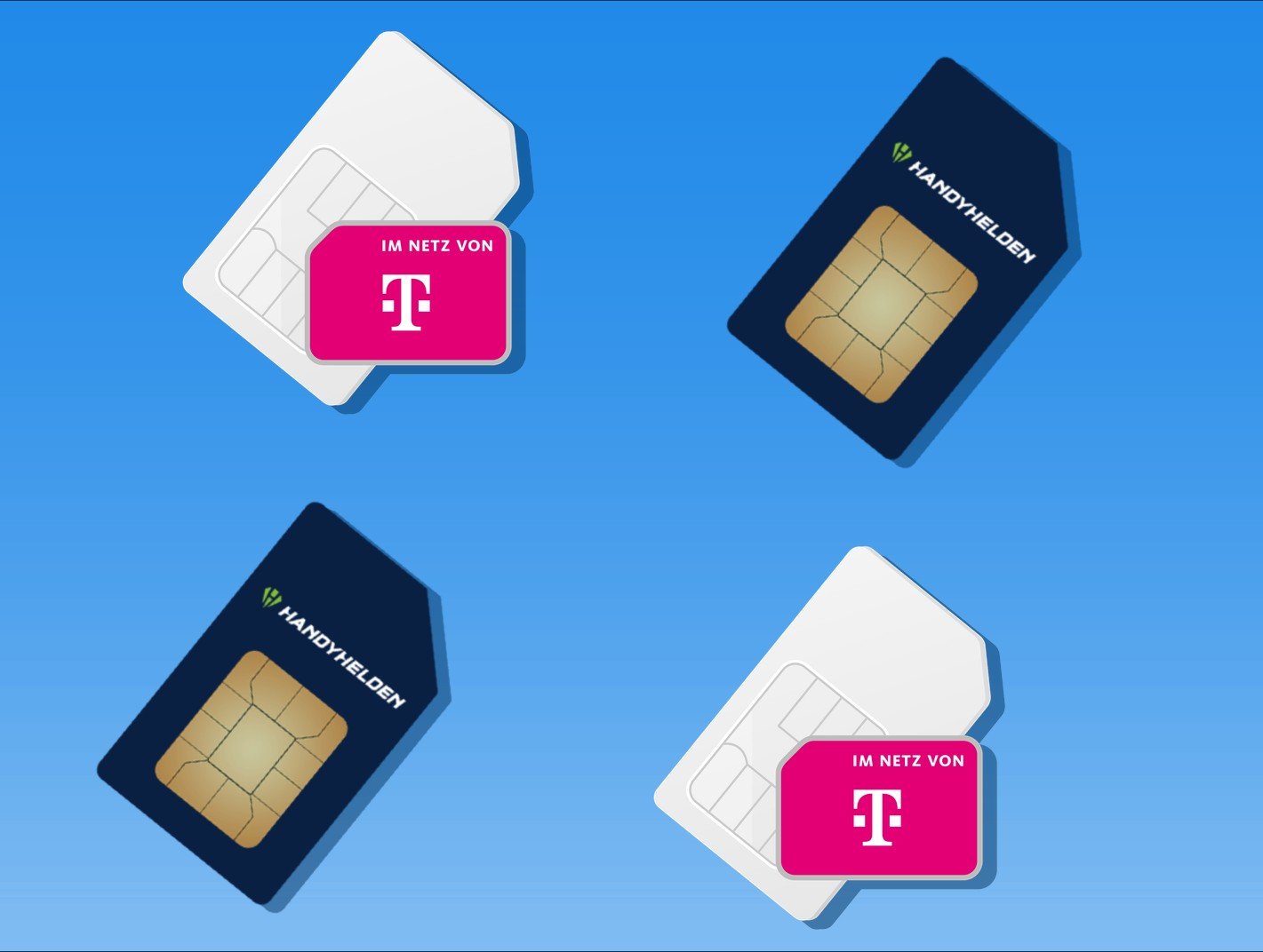 Bei der Mobilfunkmarke Handyhelden gibt es bezahlbare Tarife im Telekom-Netz.
