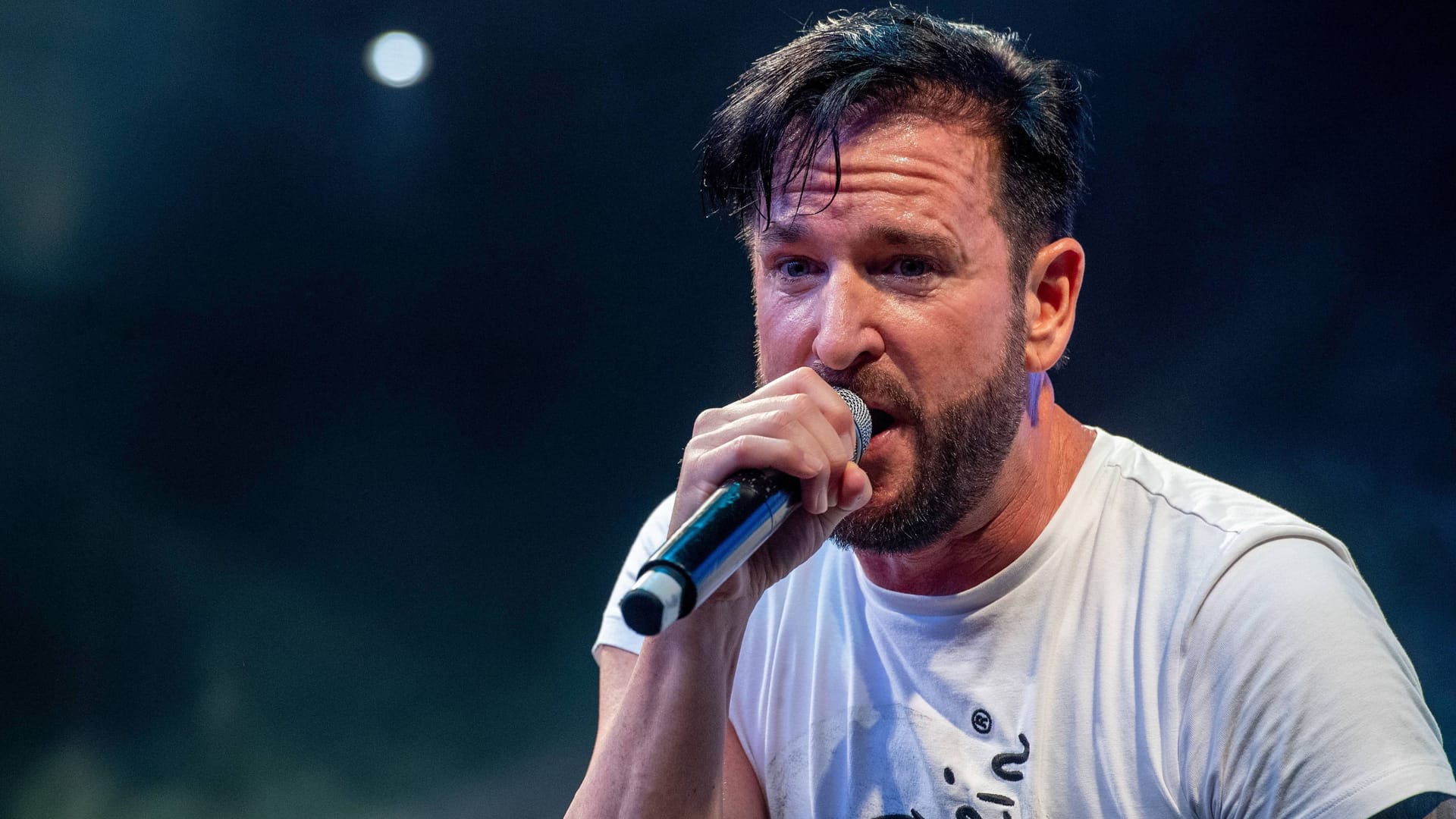 Michael Wendler: Der Schlagersänger trat vor einigen hundert Leuten auf. Michael Wendler: Der Schlagersänger trat vor einigen hundert Leuten auf.