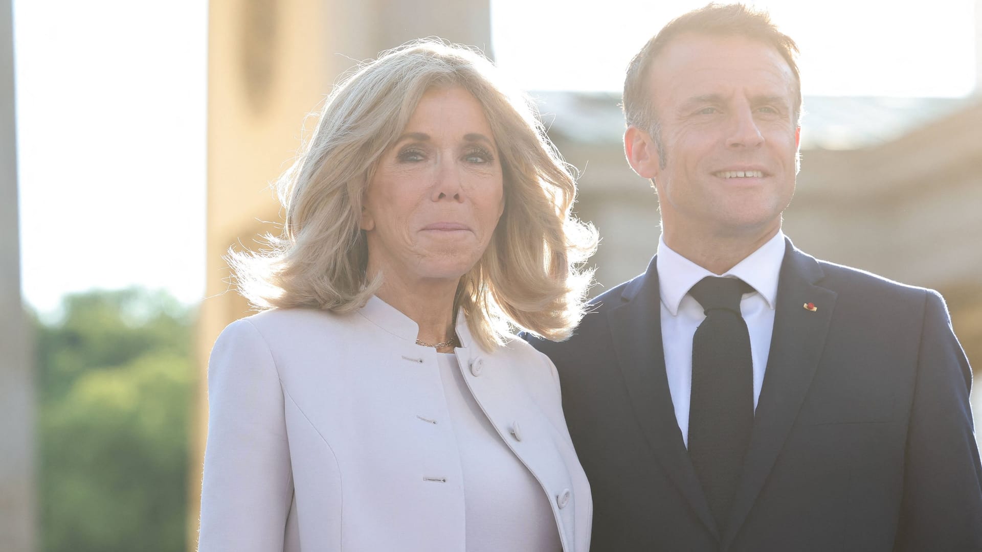 Emmanuel und Brigitte Macron: Das französische Politpaar auf Deutschlandbesuch. Emmanuel und Brigitte Macron: Das französische Politpaar auf Deutschlandbesuch.