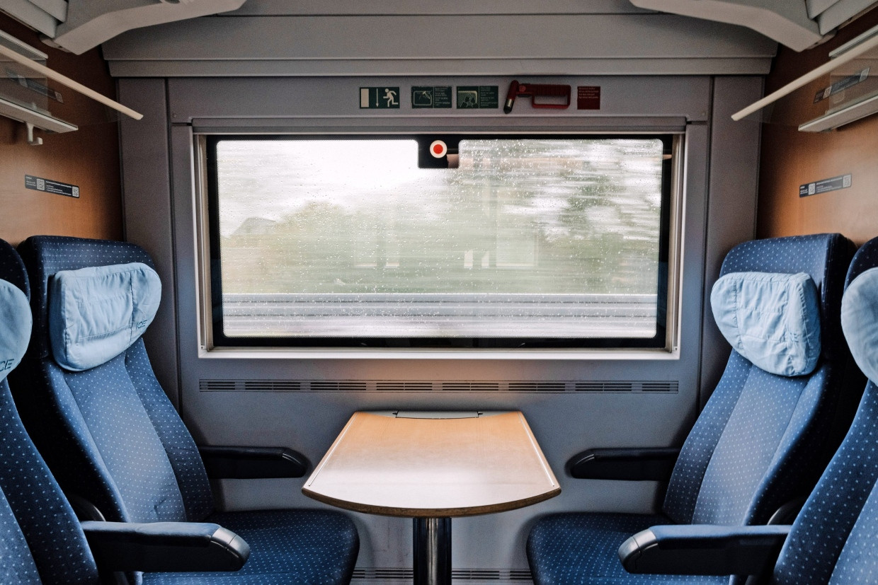 Zu wenig Auslastung in den Zügen der Deutschen Bahn.