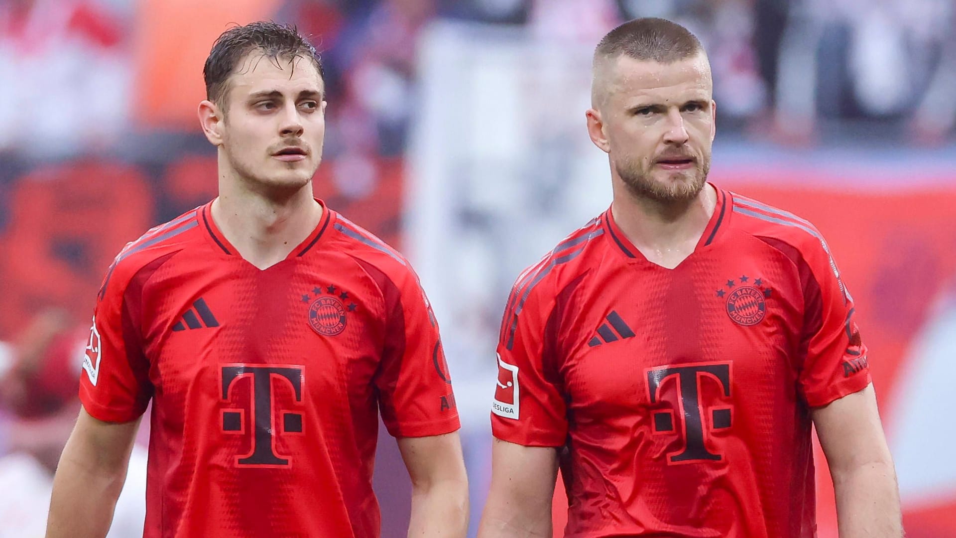 Eric Dier (r.) neben Josip Stanišić: Die Bayern verlieren einen Verteidiger. Eric Dier (r.) neben Josip Stanišić: Die Bayern verlieren einen Verteidiger.