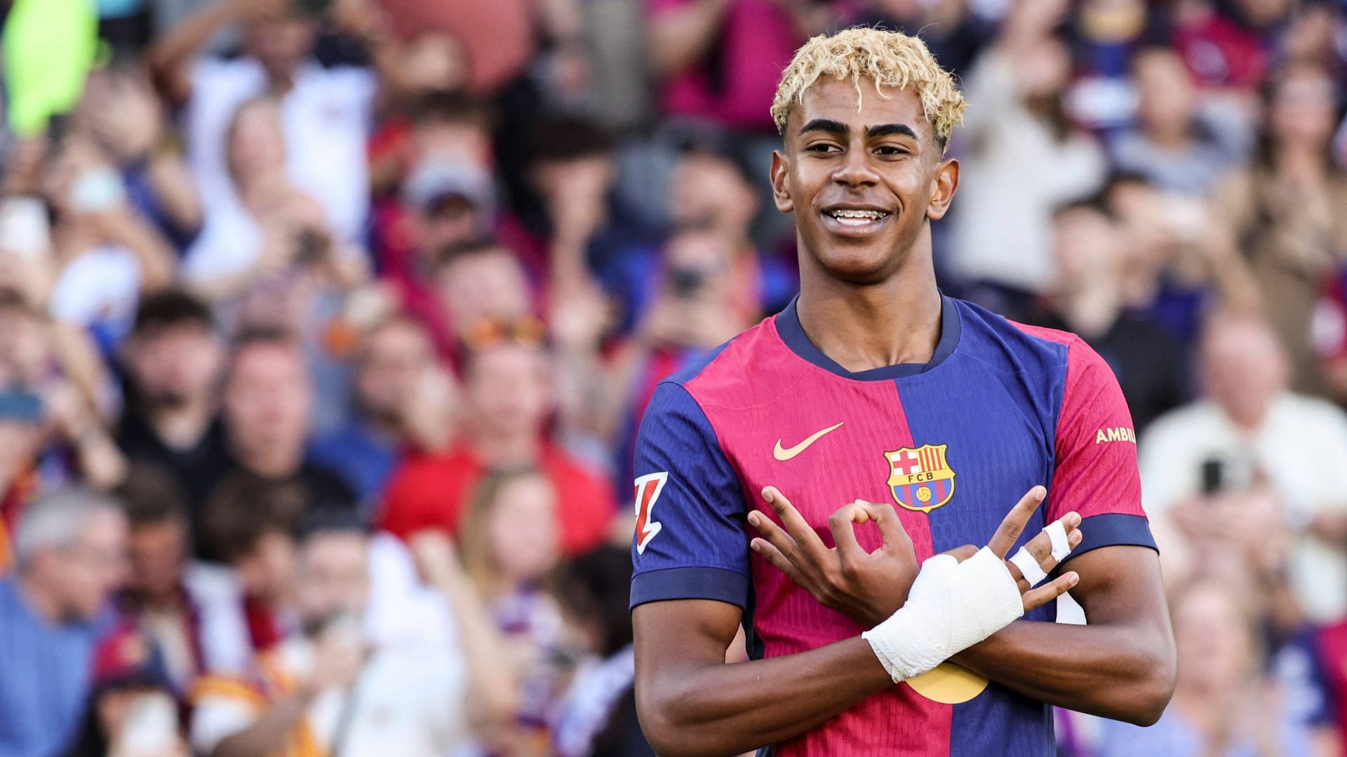 Lamine Yamal: Er spielt seit Kindertagen für den FC Barcelona. Lamine Yamal: Er spielt seit Kindertagen für den FC Barcelona.