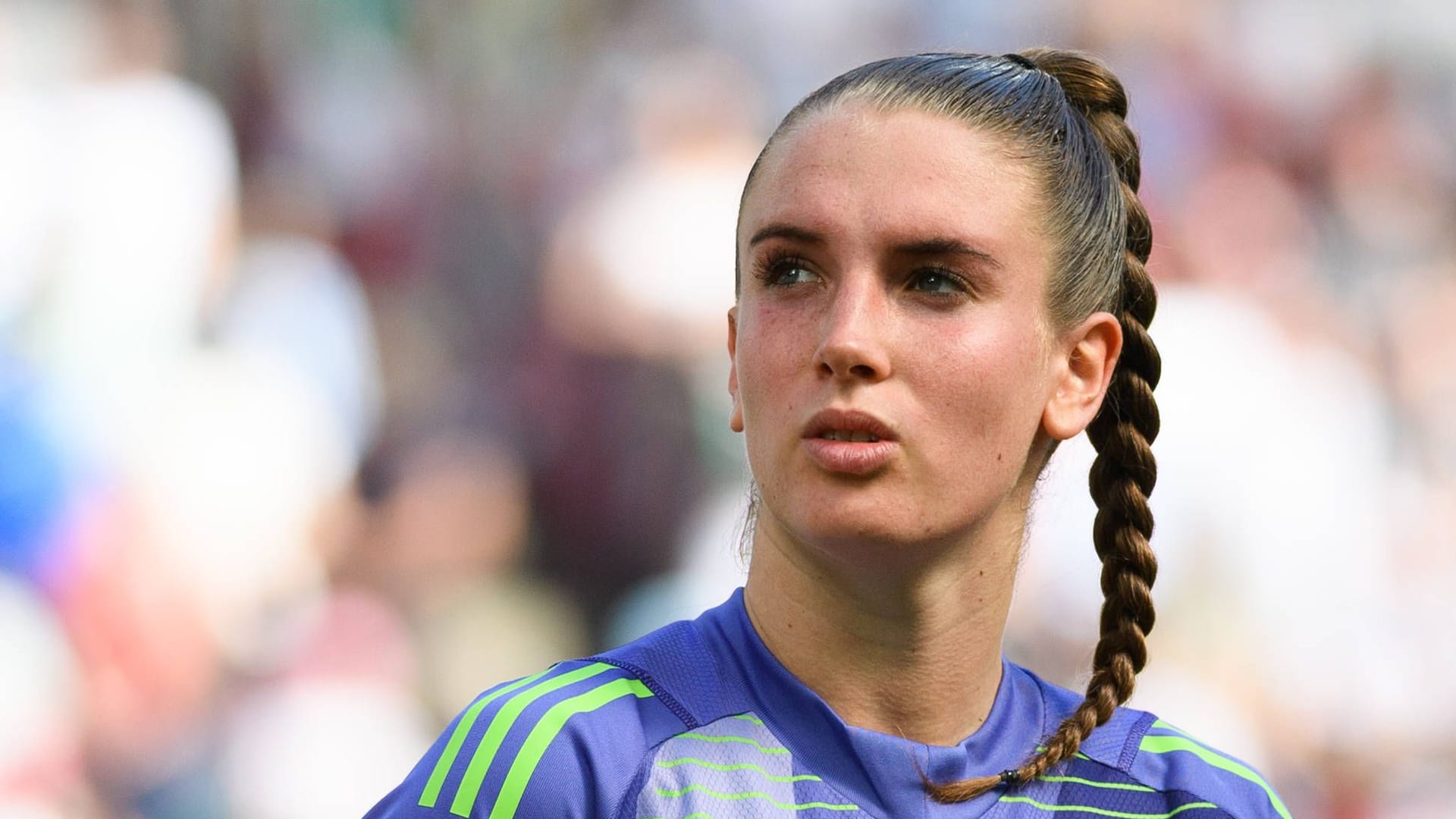 Ena Mahmutovic: Sie spielt seit 2024 für den FC Bayern. Ena Mahmutovic: Sie spielt seit 2024 für den FC Bayern.