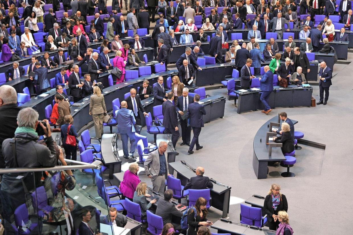 Im Ablauf gestört: Der Bundestag nach dem ersten Wahlgang